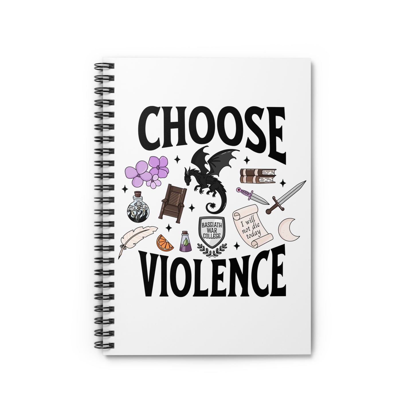 Choose Violence Notebook