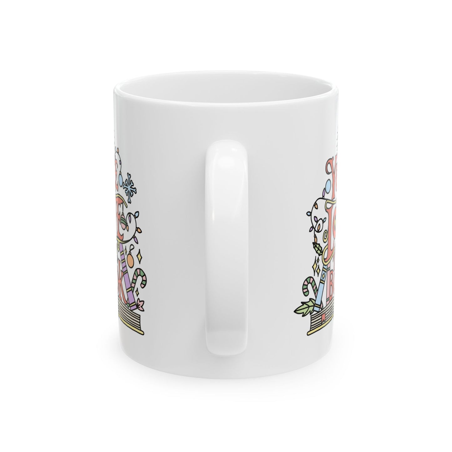 Yule Love This Book Mug