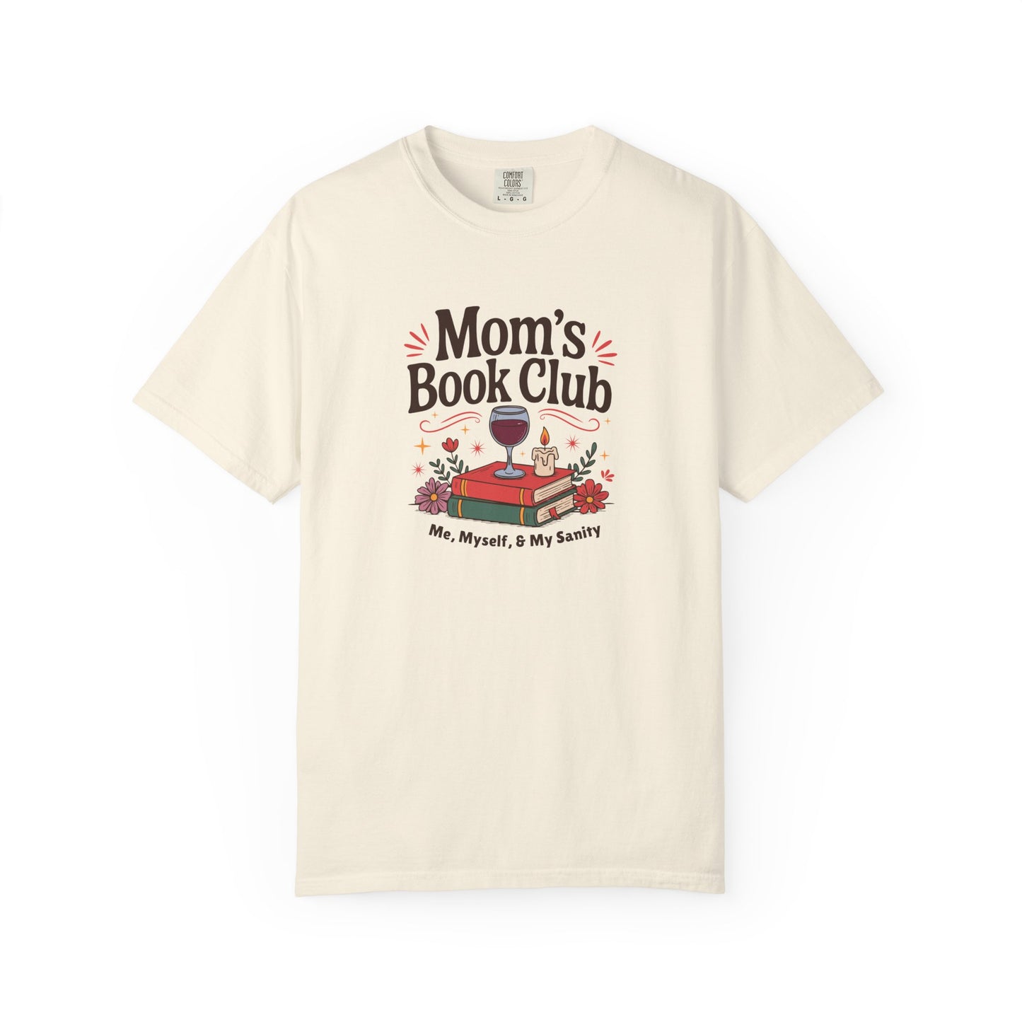 Moms Book Club Tee