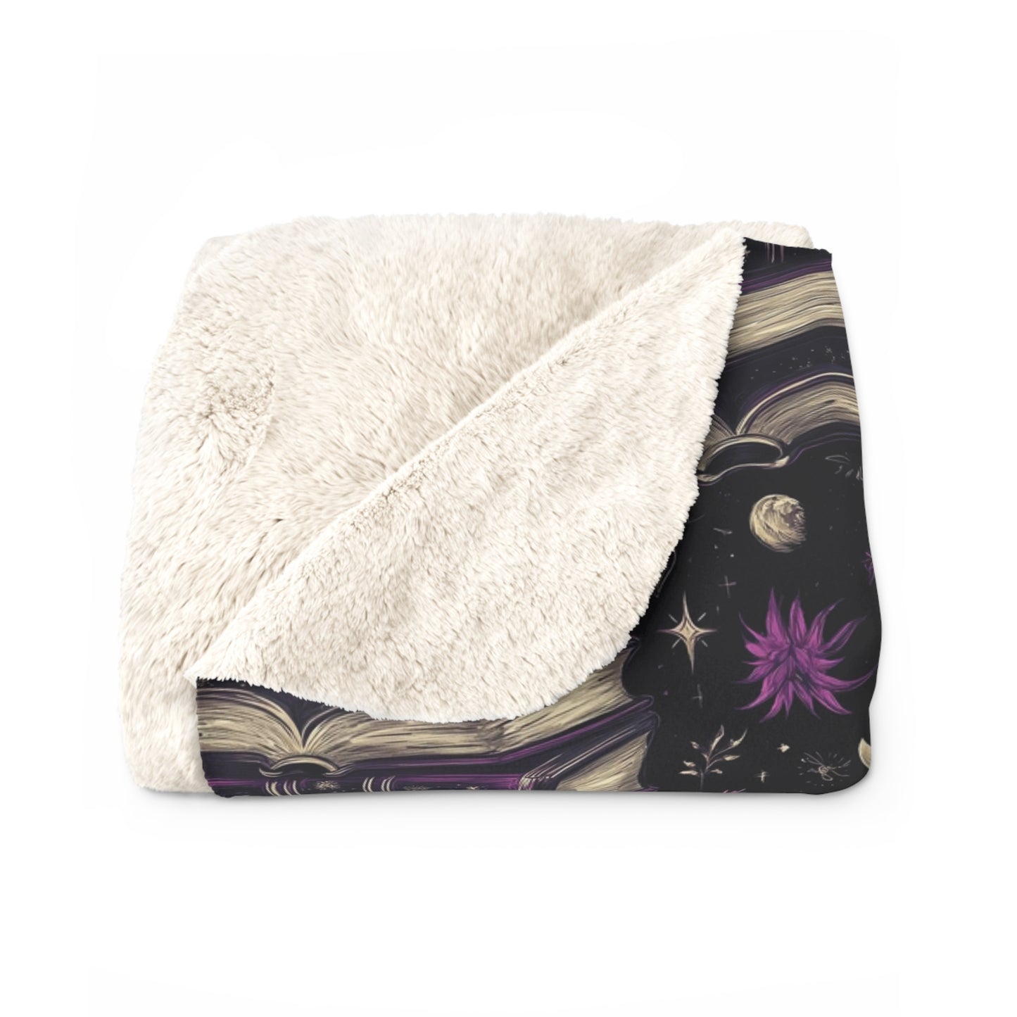 Cosmic Chapters Sherpa Blanket