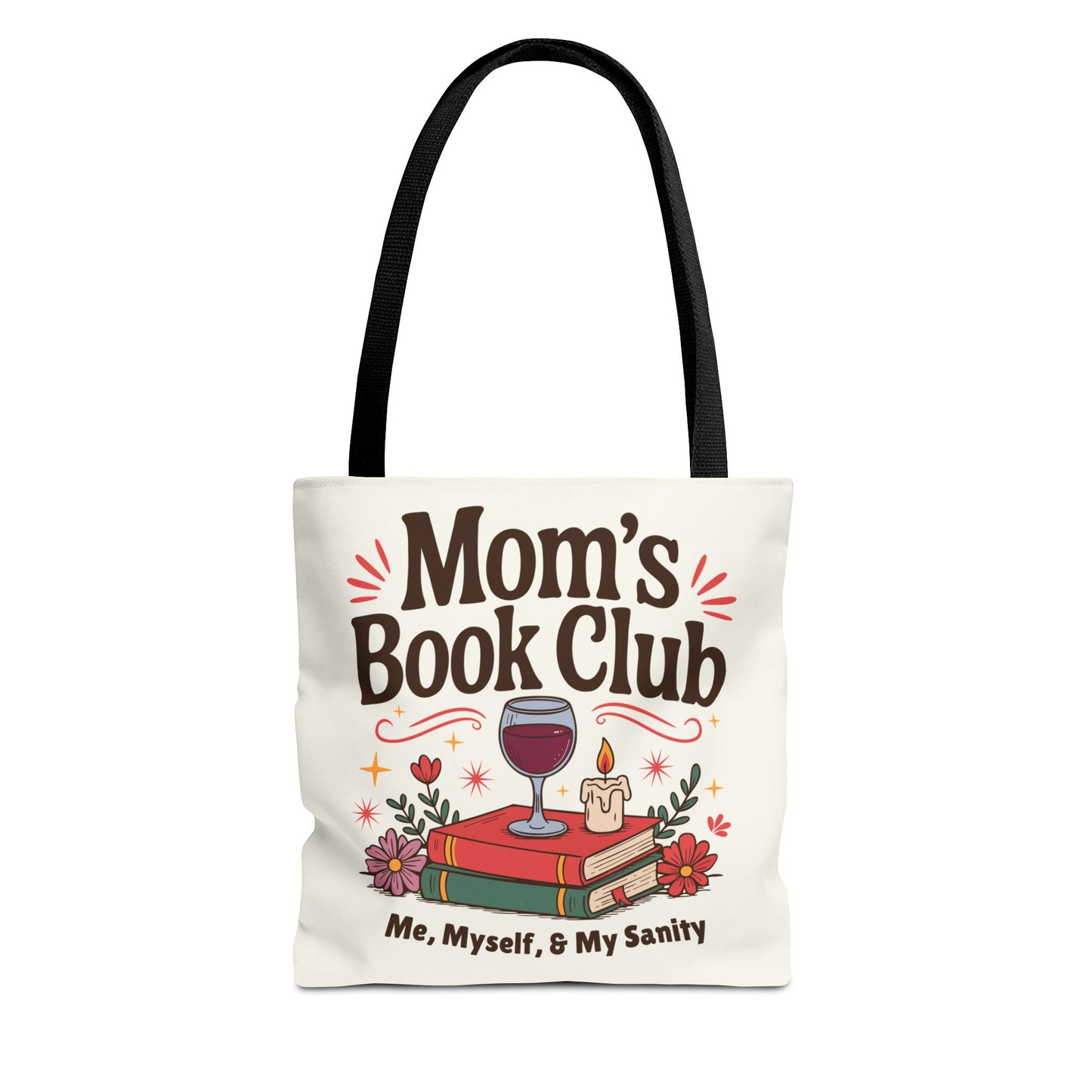 Mom's Book Club Tote Bag