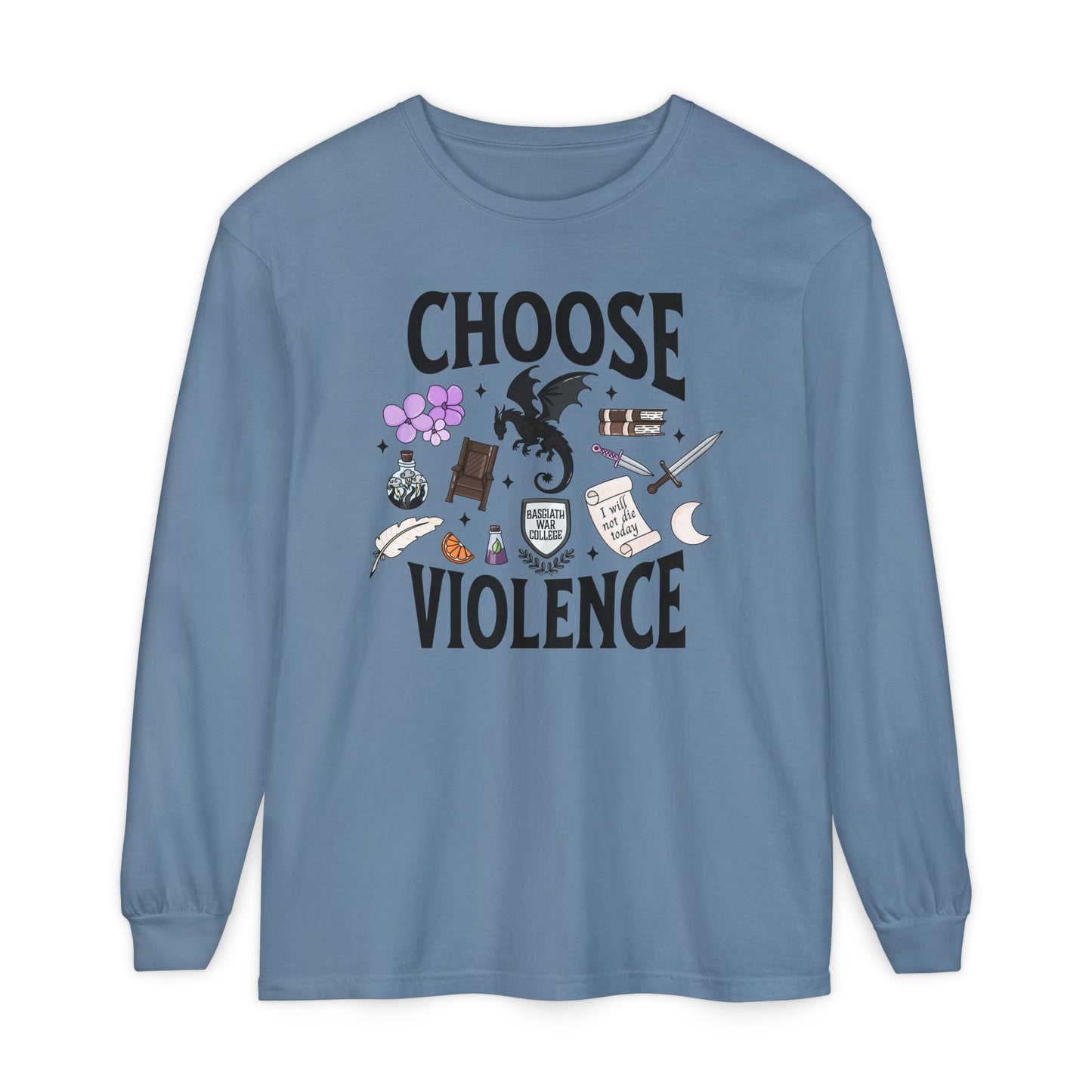 Choose Violence Long Sleeve Tee