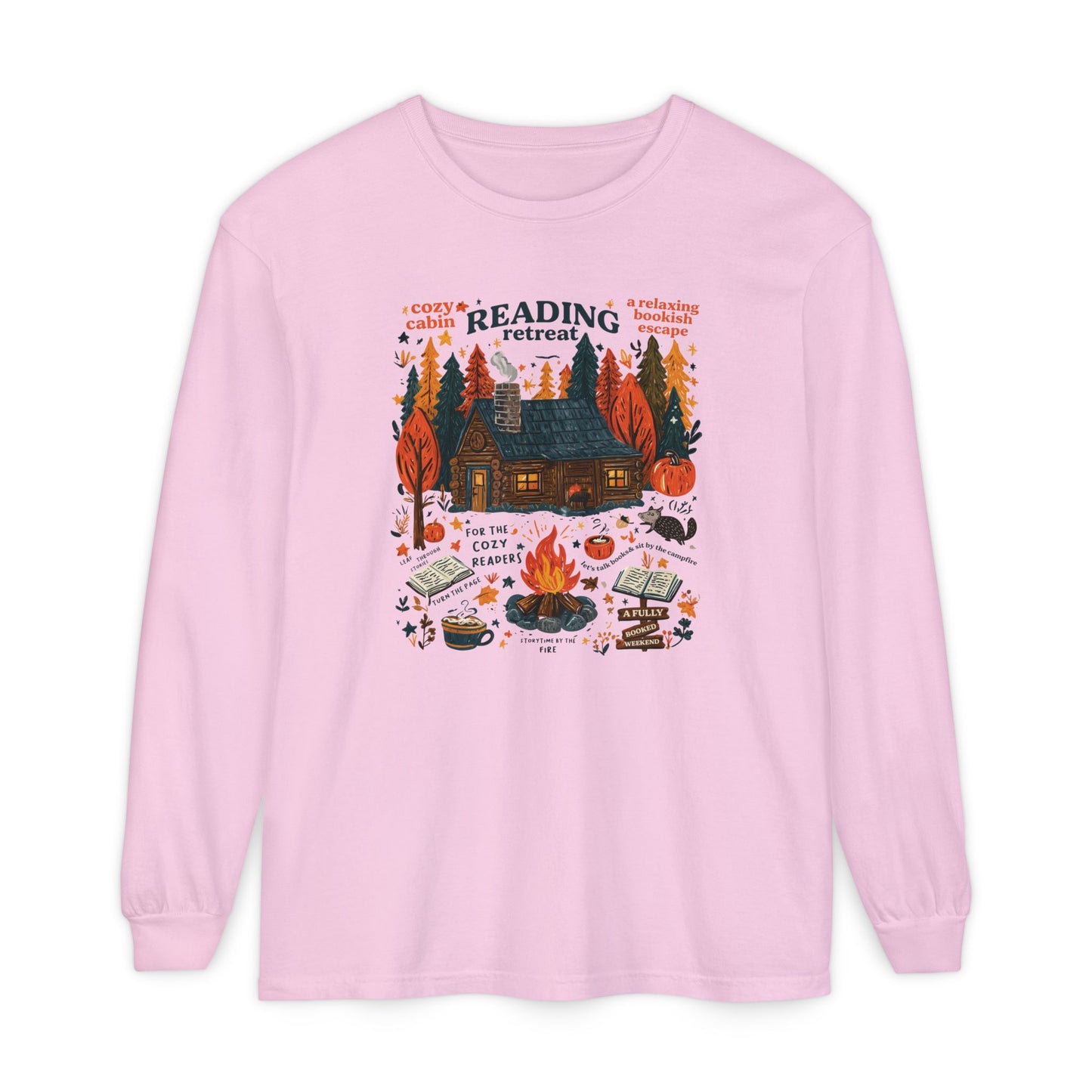 Reading Retreat Long Sleeve Tee
