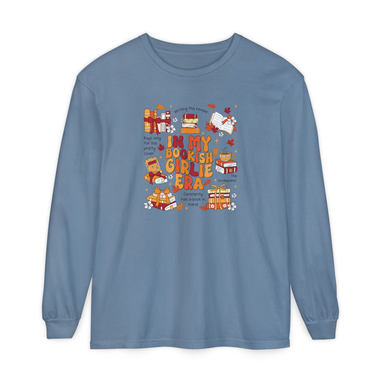 Bookish Girlie Era Long Sleeve Tee