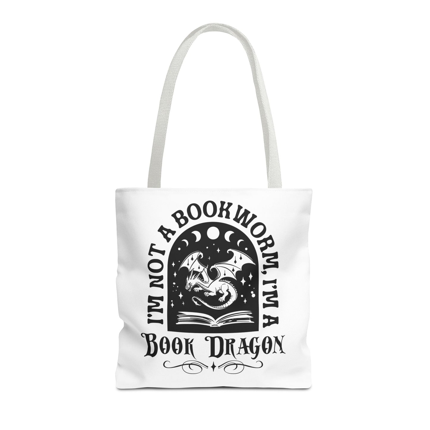 Book Dragon Tote Bag