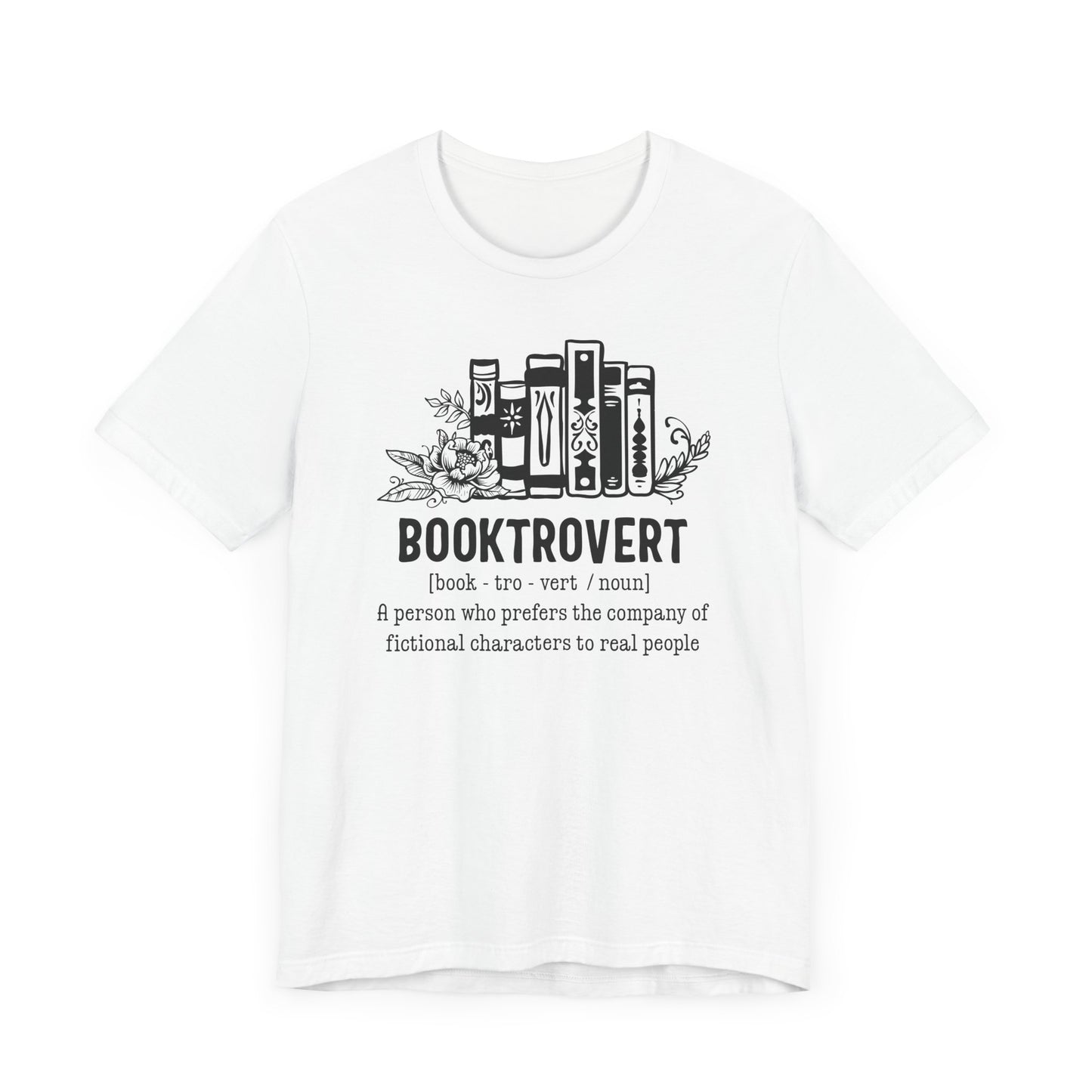 Booktrovert Tee