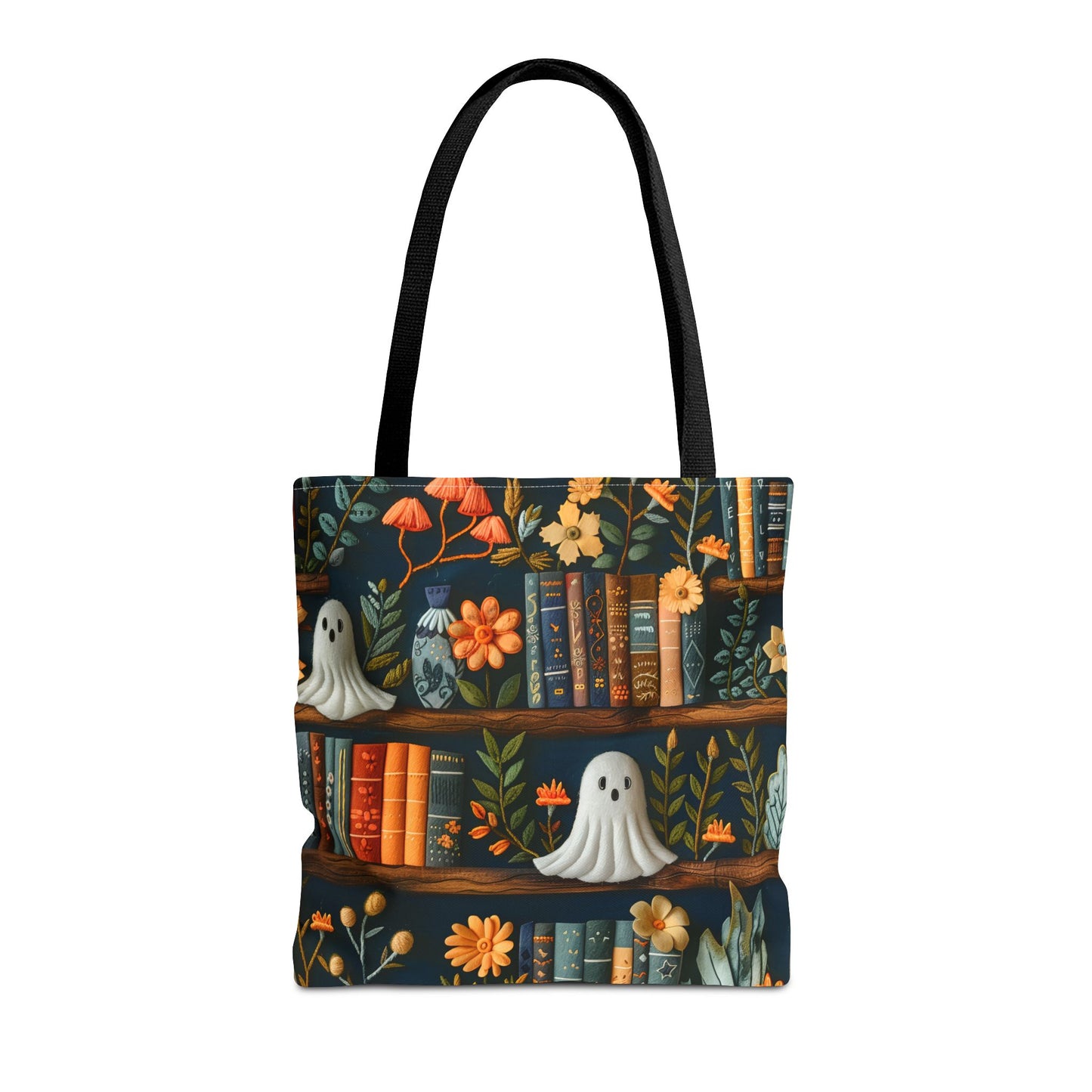 Haunted Library Tote Bag