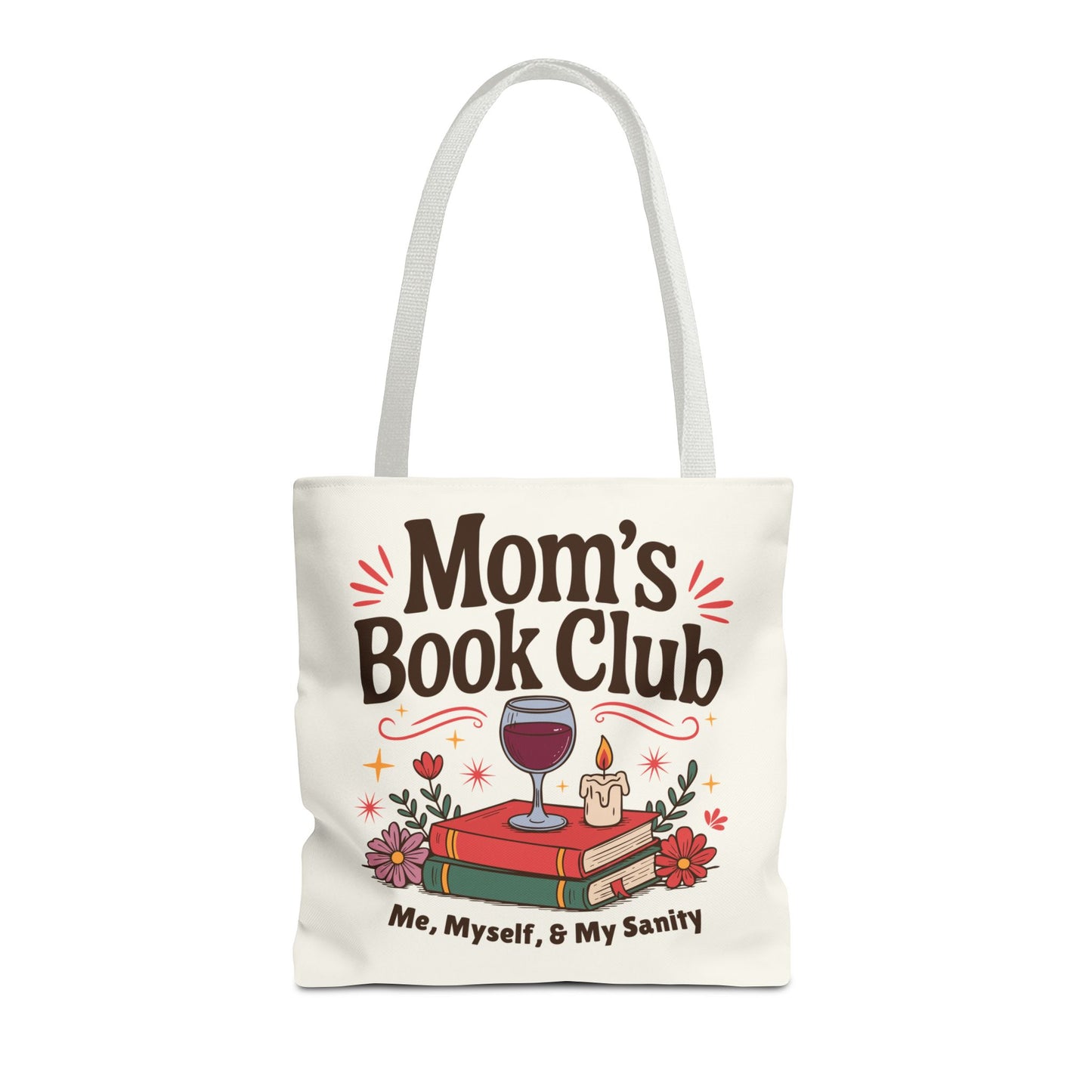 Mom's Book Club Tote Bag