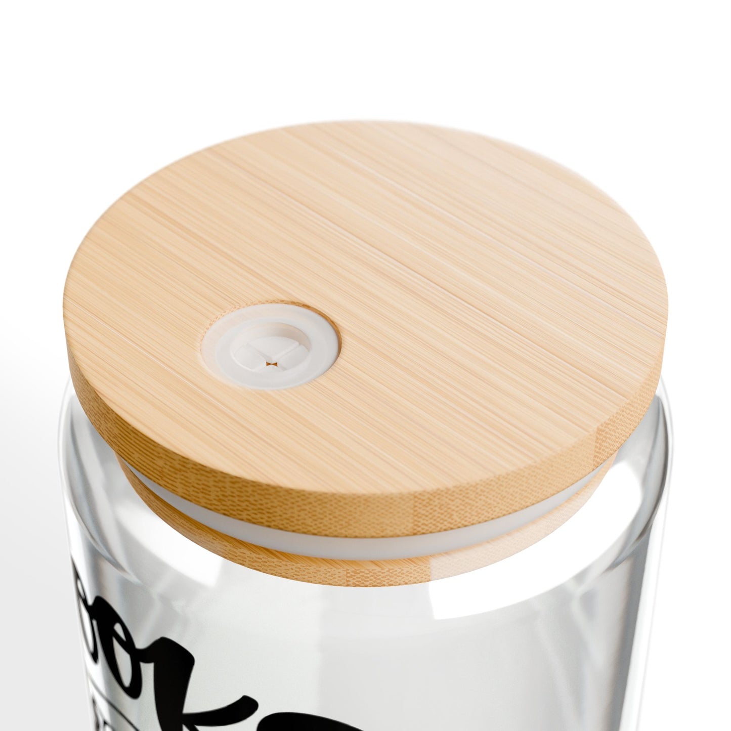Books & Coffee Sipper Glass
