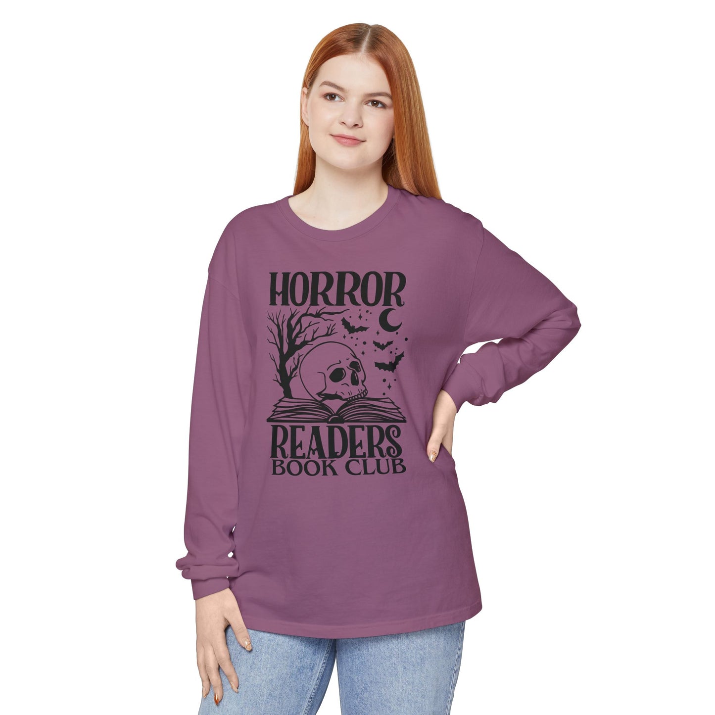 Horror Readers Long Sleeve Tee