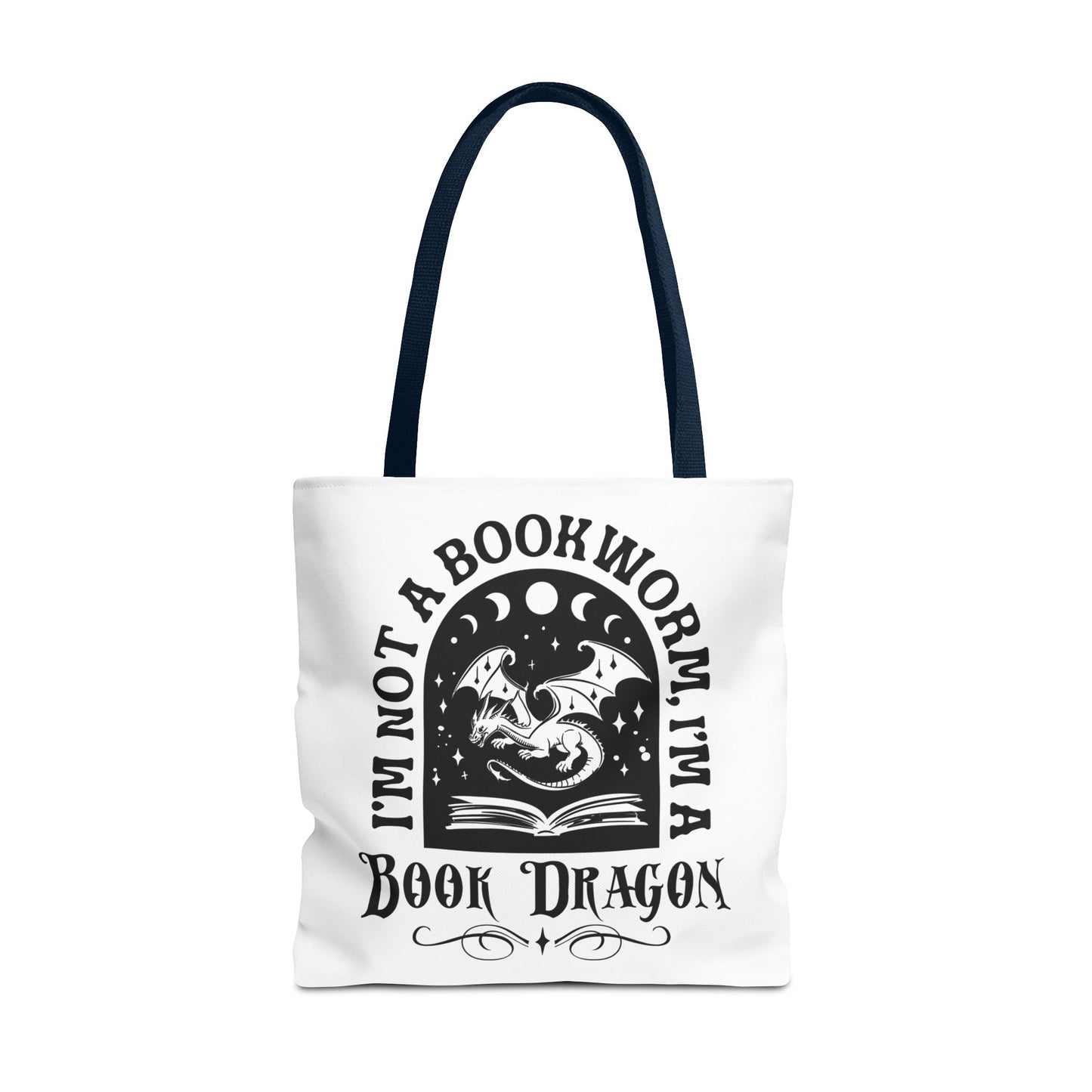 Book Dragon Tote Bag