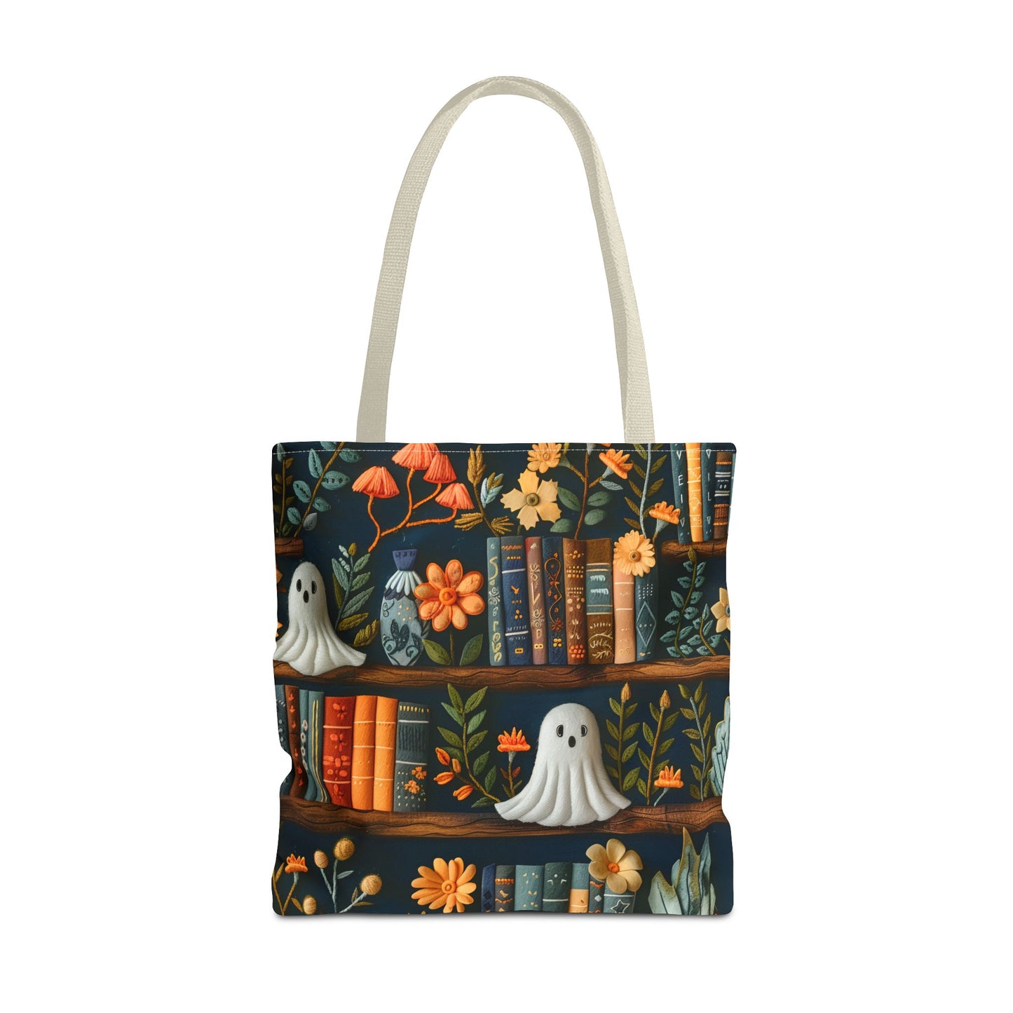 Haunted Library Tote Bag