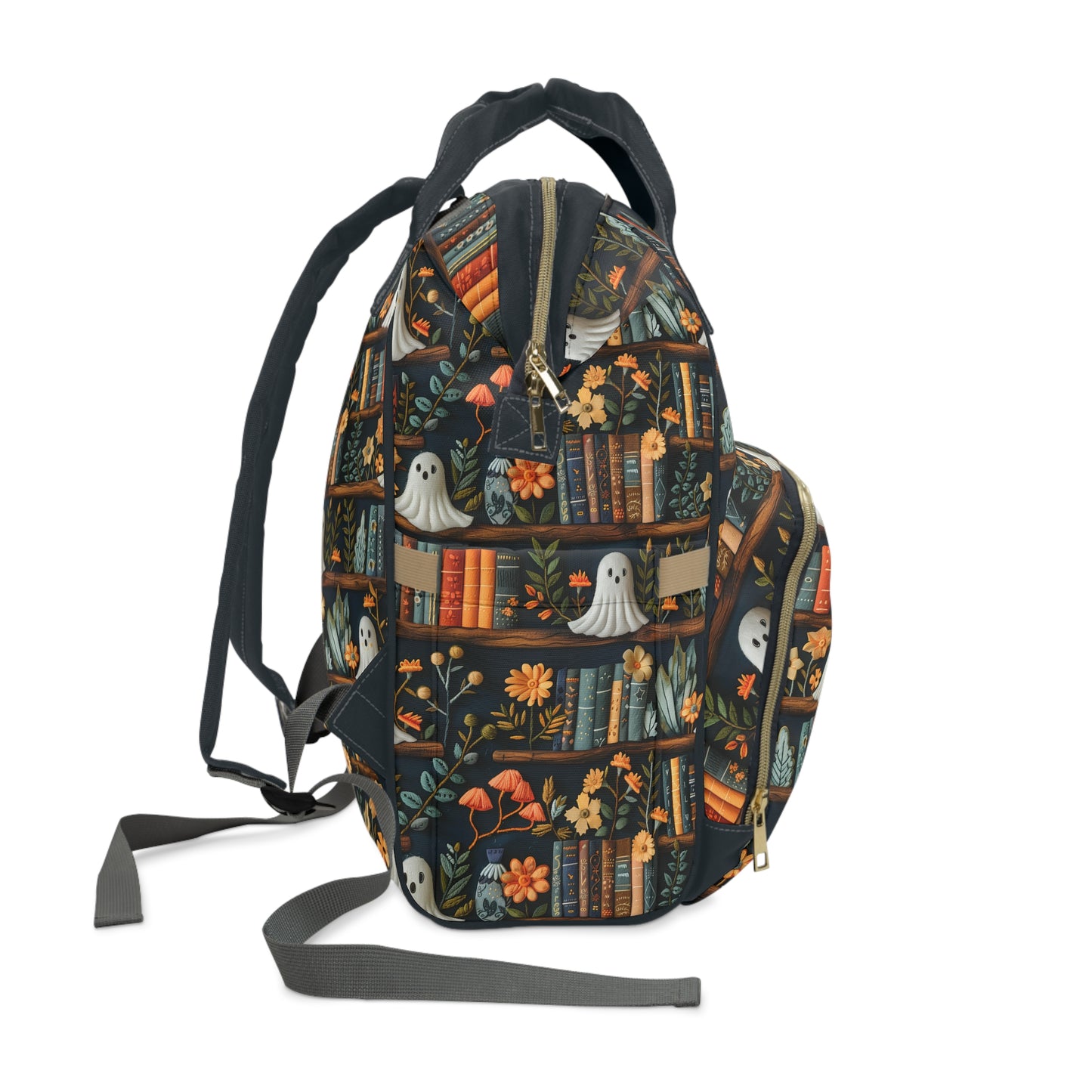 Haunted Library Diaper Backpack