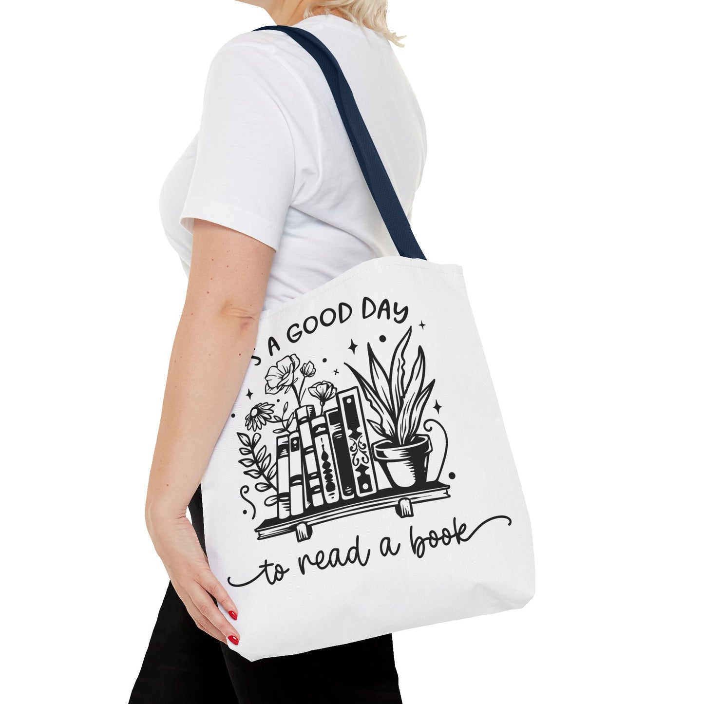 Good Day to Read Tote Bag