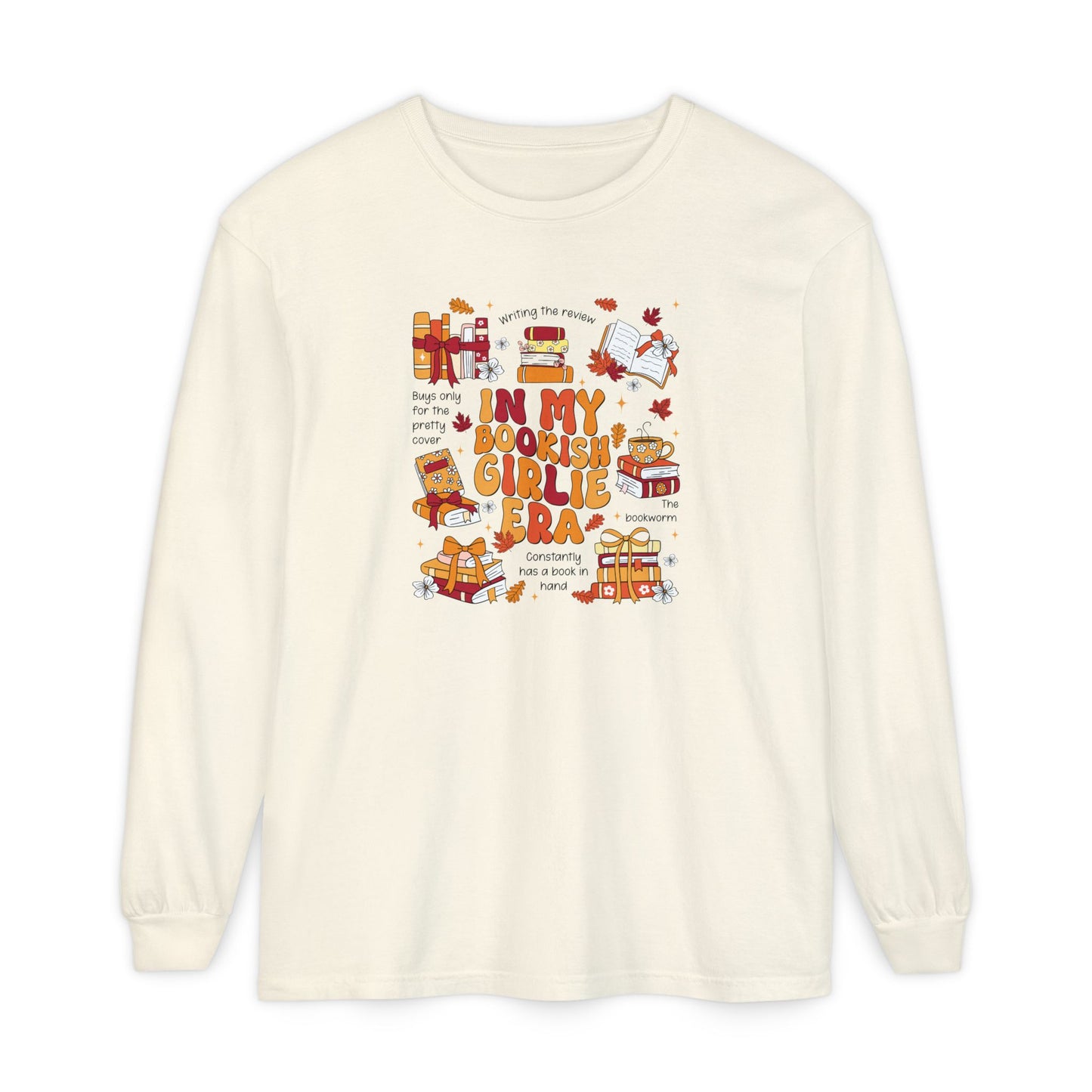 Bookish Girlie Era Long Sleeve Tee