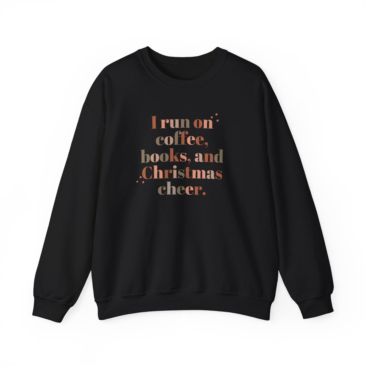 Coffee, Books & Christmas Sweatshirt