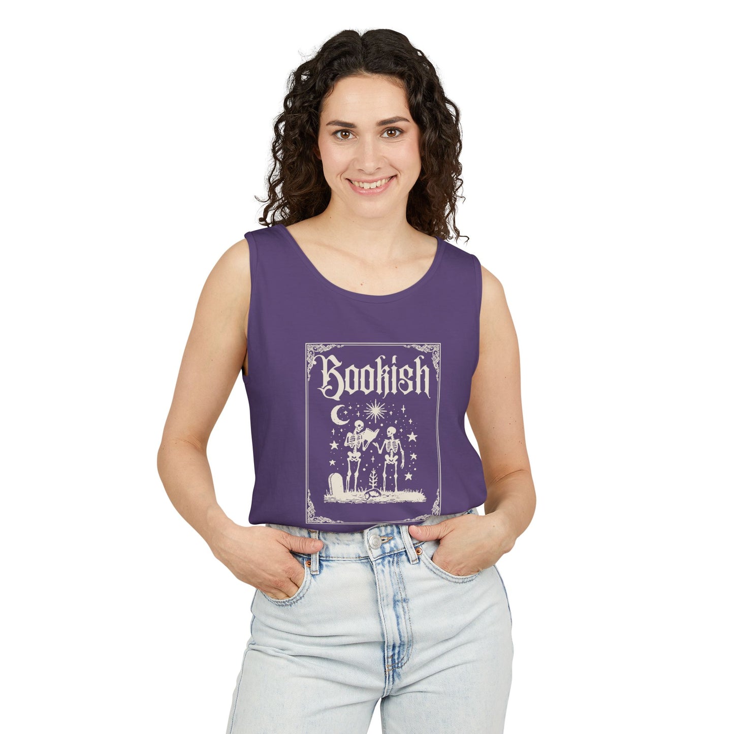 Bookish Skeleton Tank