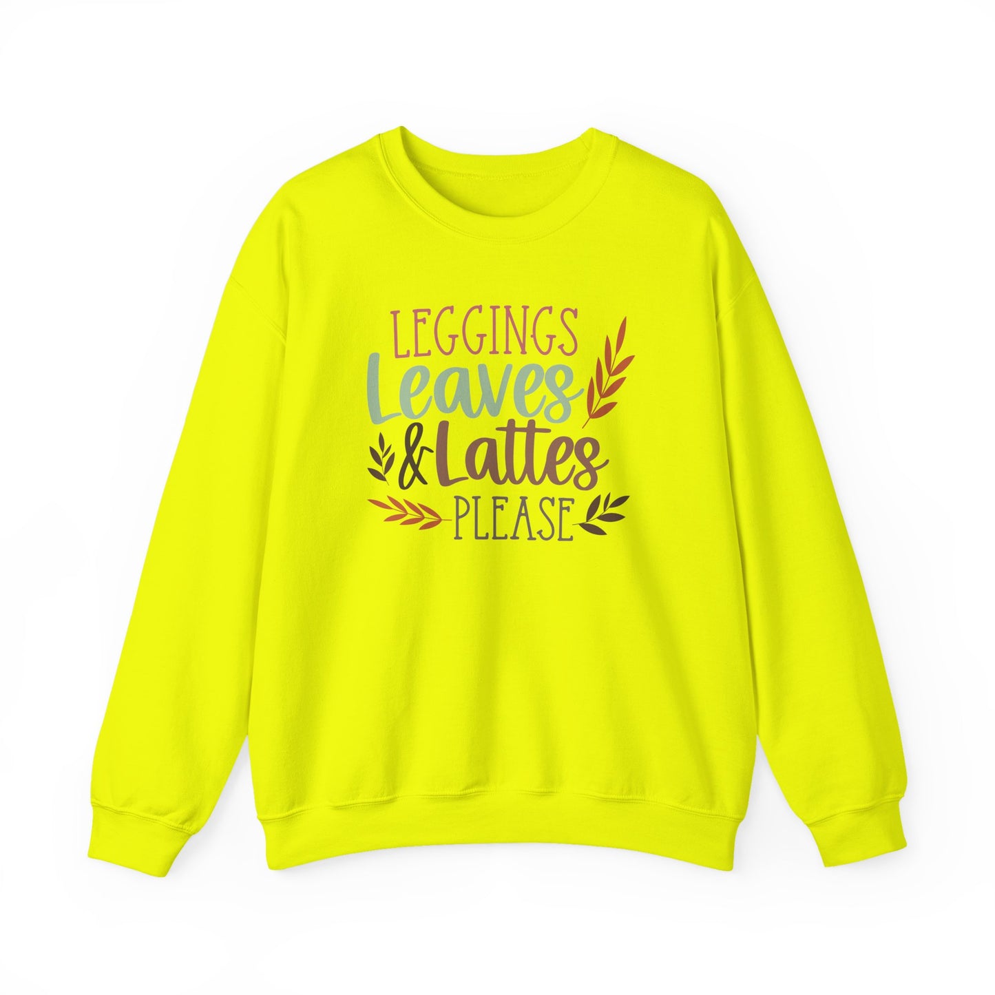 Leggings Leaves & Lattes Sweatshirt