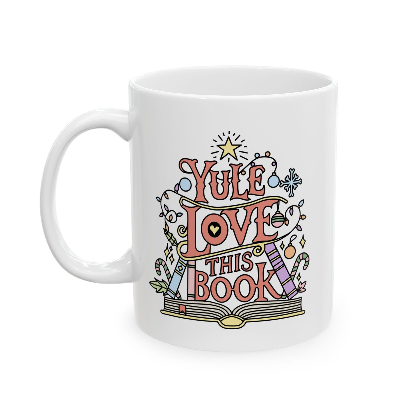 Yule Love This Book Mug