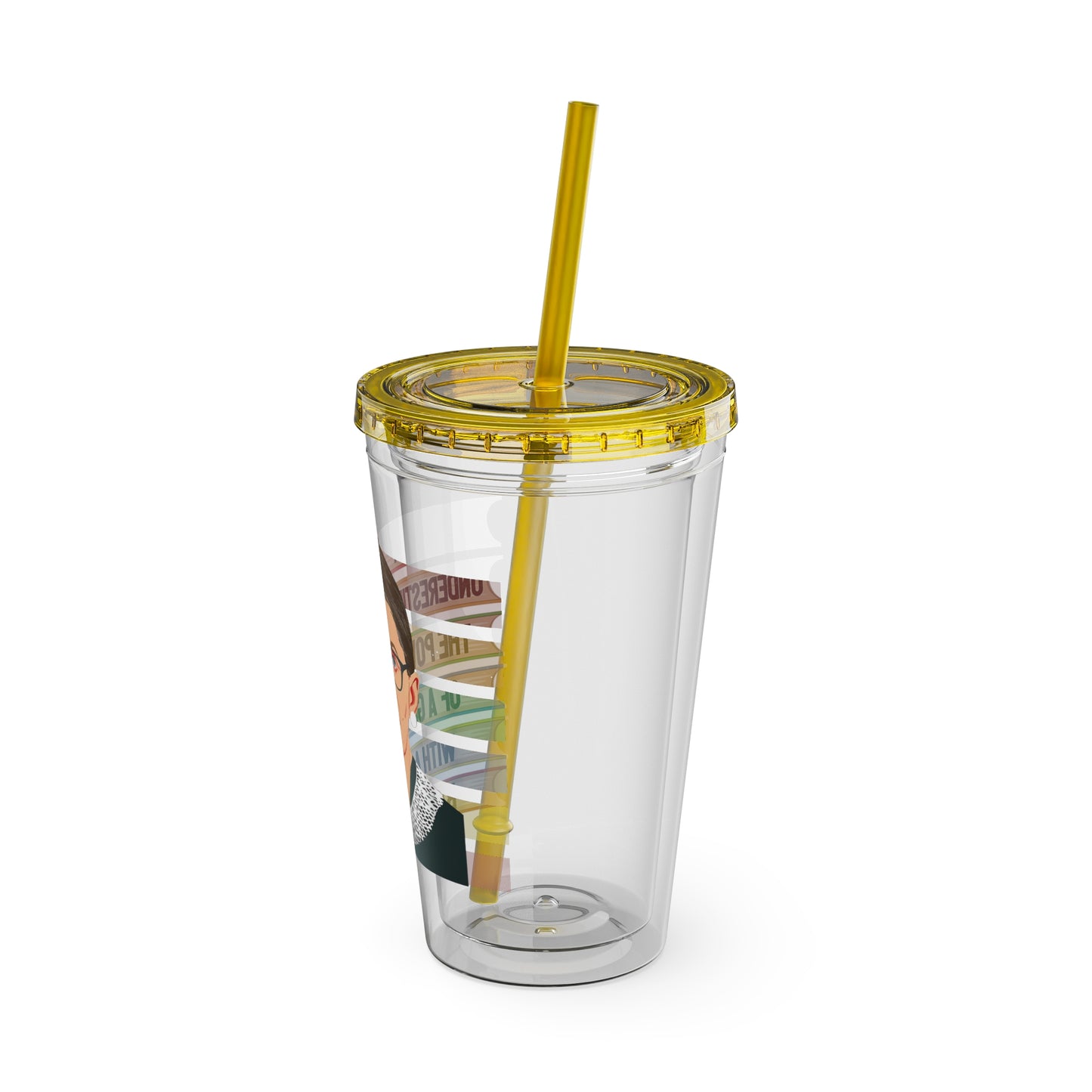 Never Underestimate the Power of a Girl with a Book Tumbler