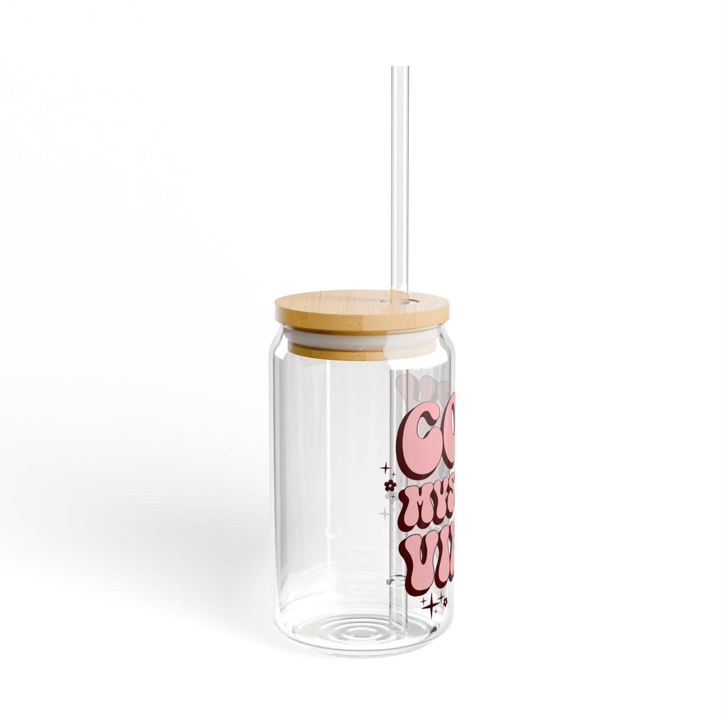 Cozy Mystery Vibes Sipper Glass