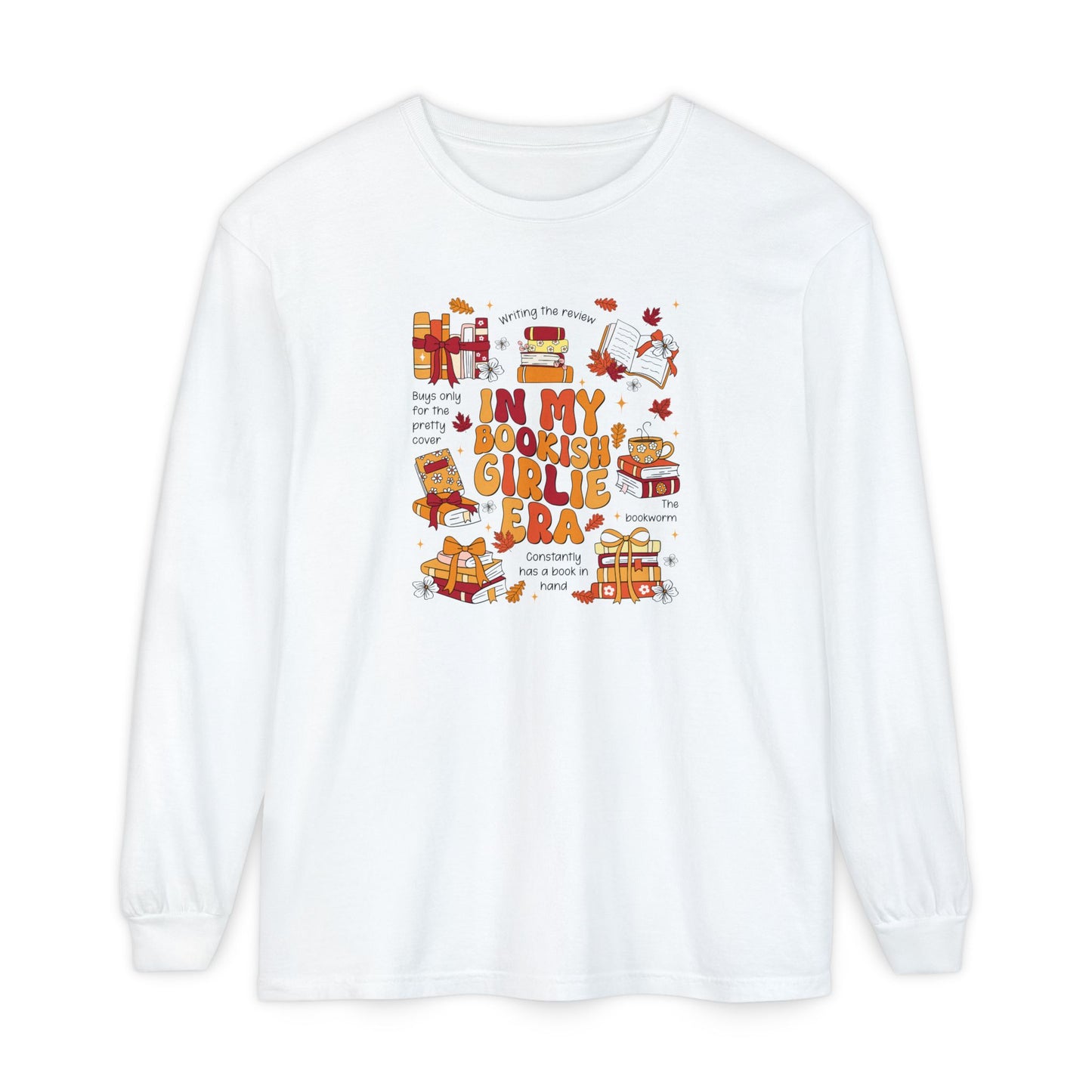 Bookish Girlie Era Long Sleeve Tee