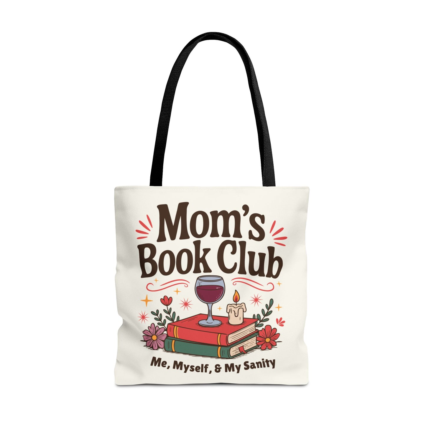 Mom's Book Club Tote Bag