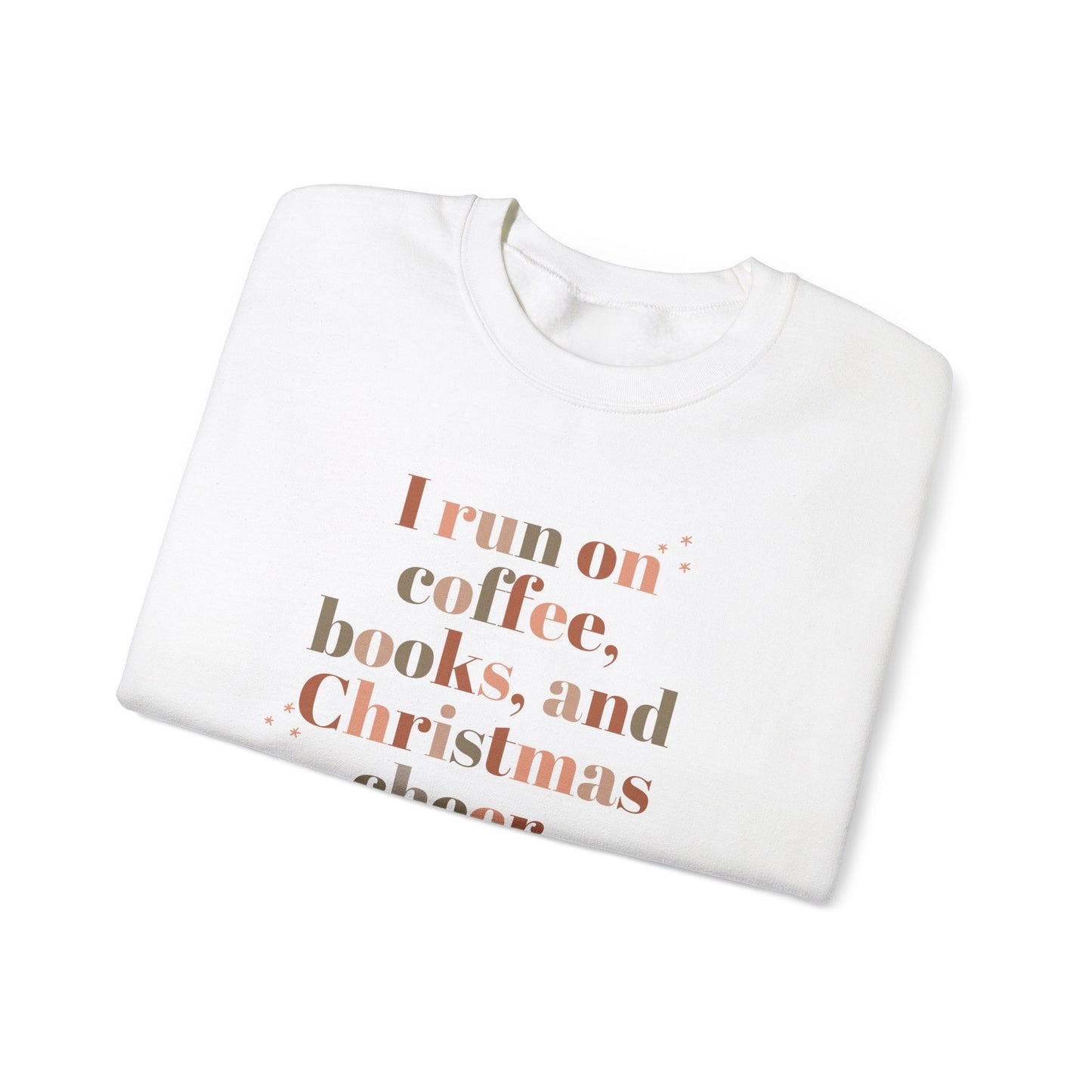 Coffee, Books & Christmas Sweatshirt