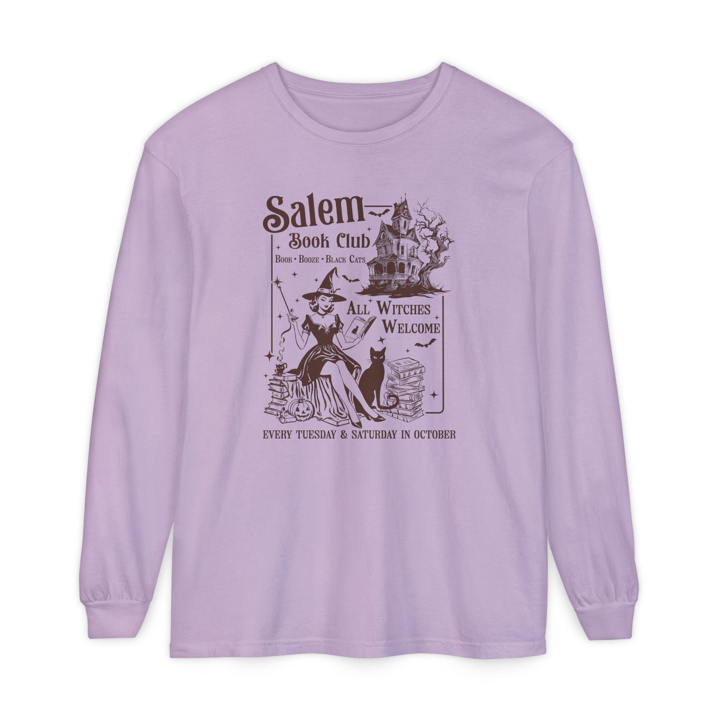 Salem Book Club Long Sleeve Tee