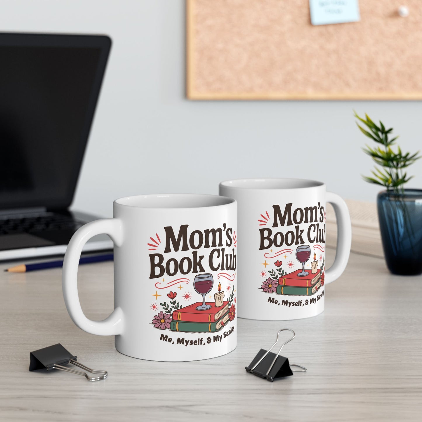 Moms Book Club Mug