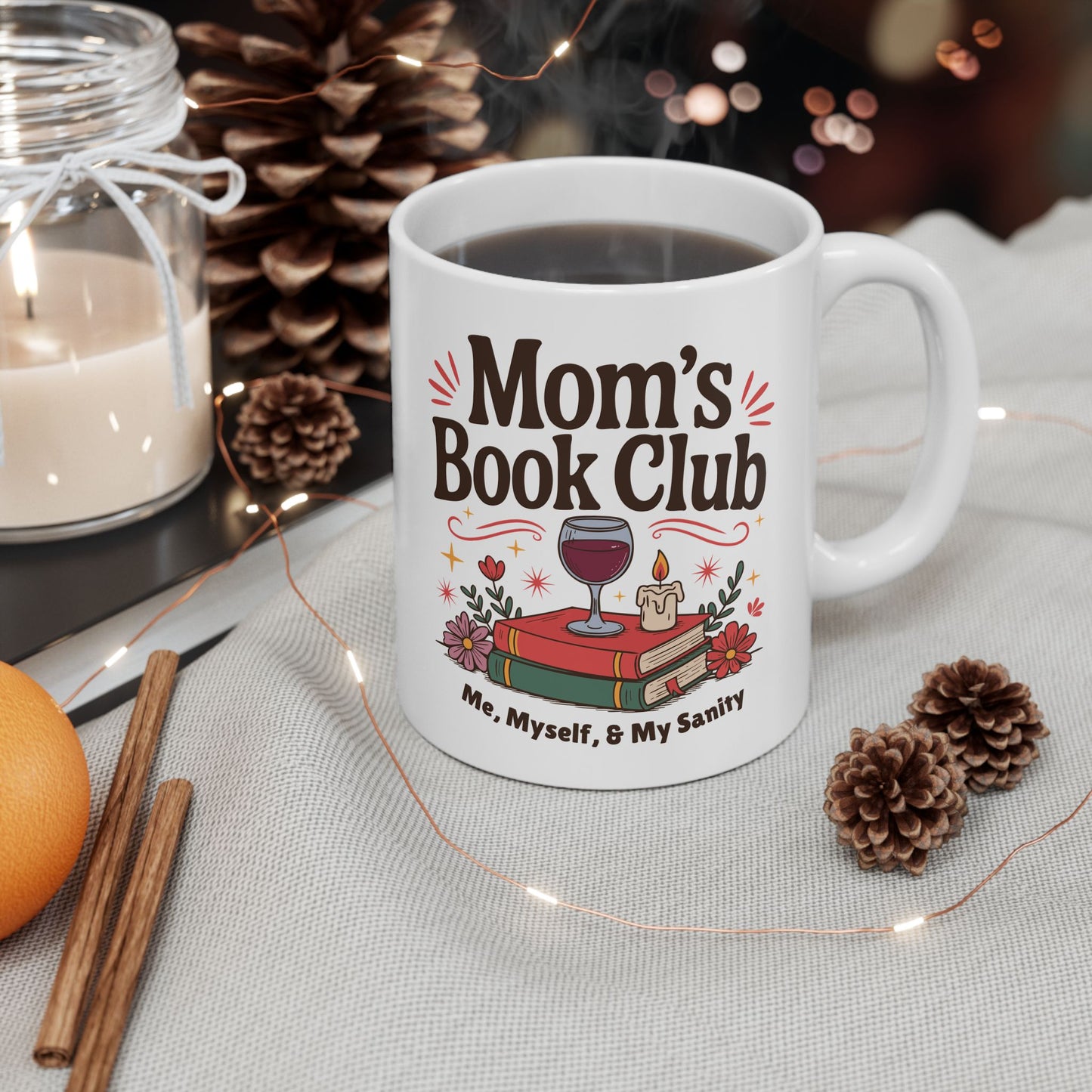 Moms Book Club Mug