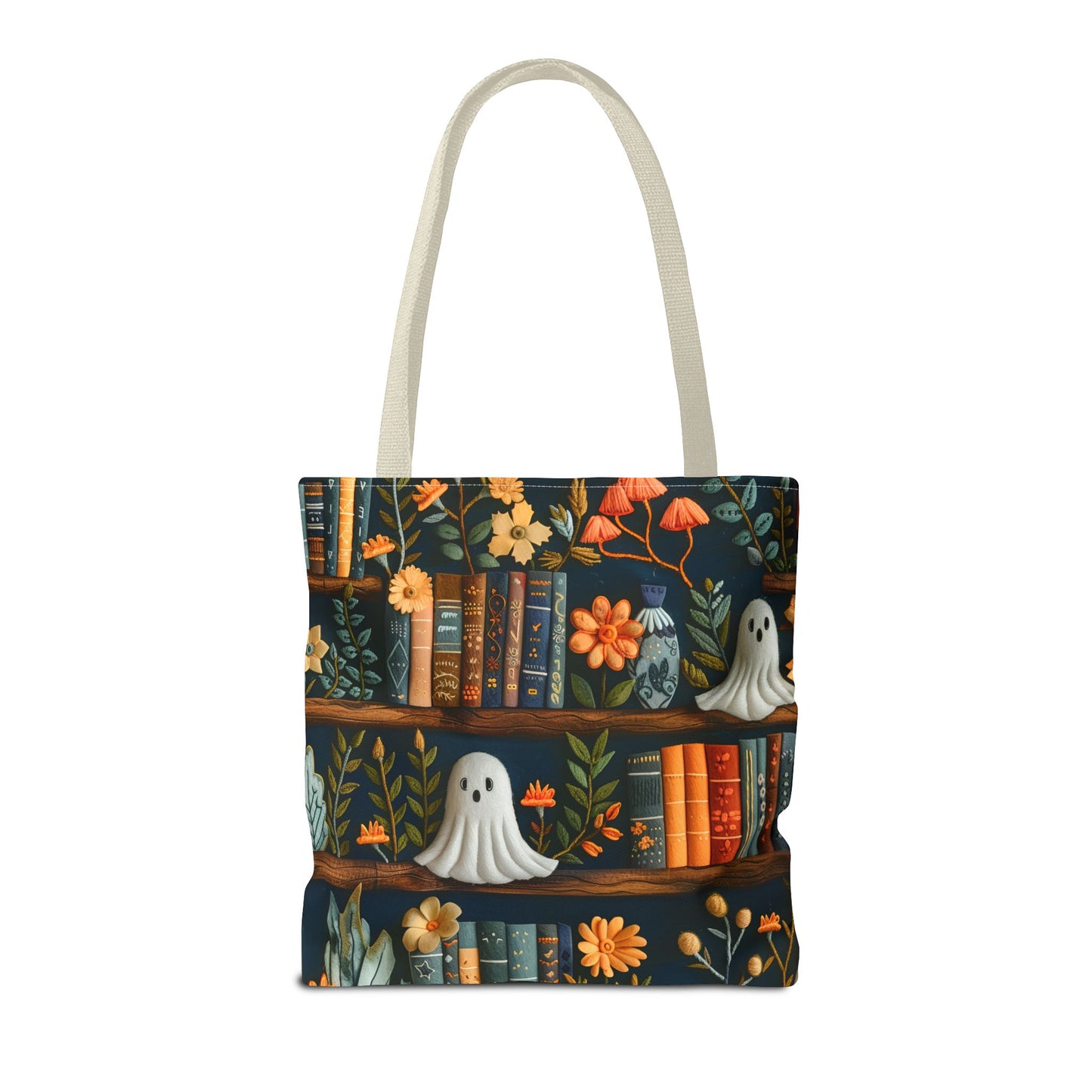 Haunted Library Tote Bag