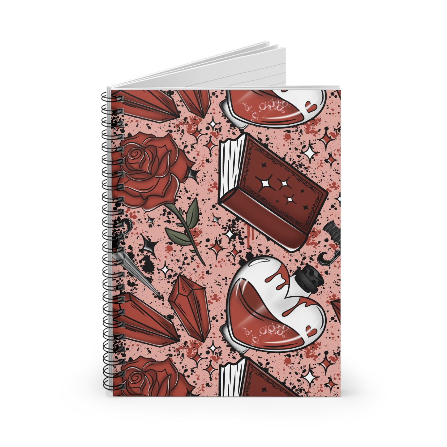 Crimson Romance Notebook
