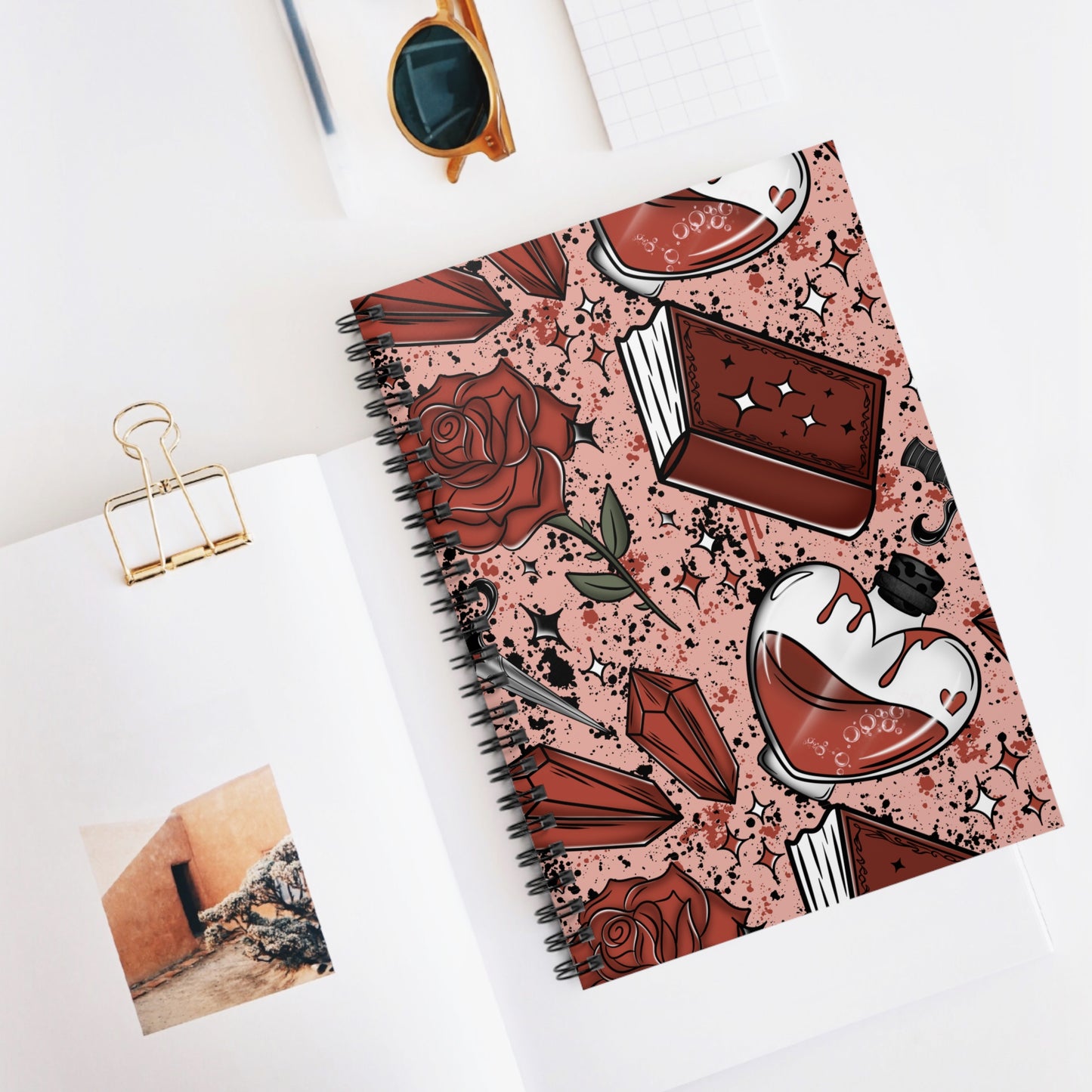 Crimson Romance Notebook