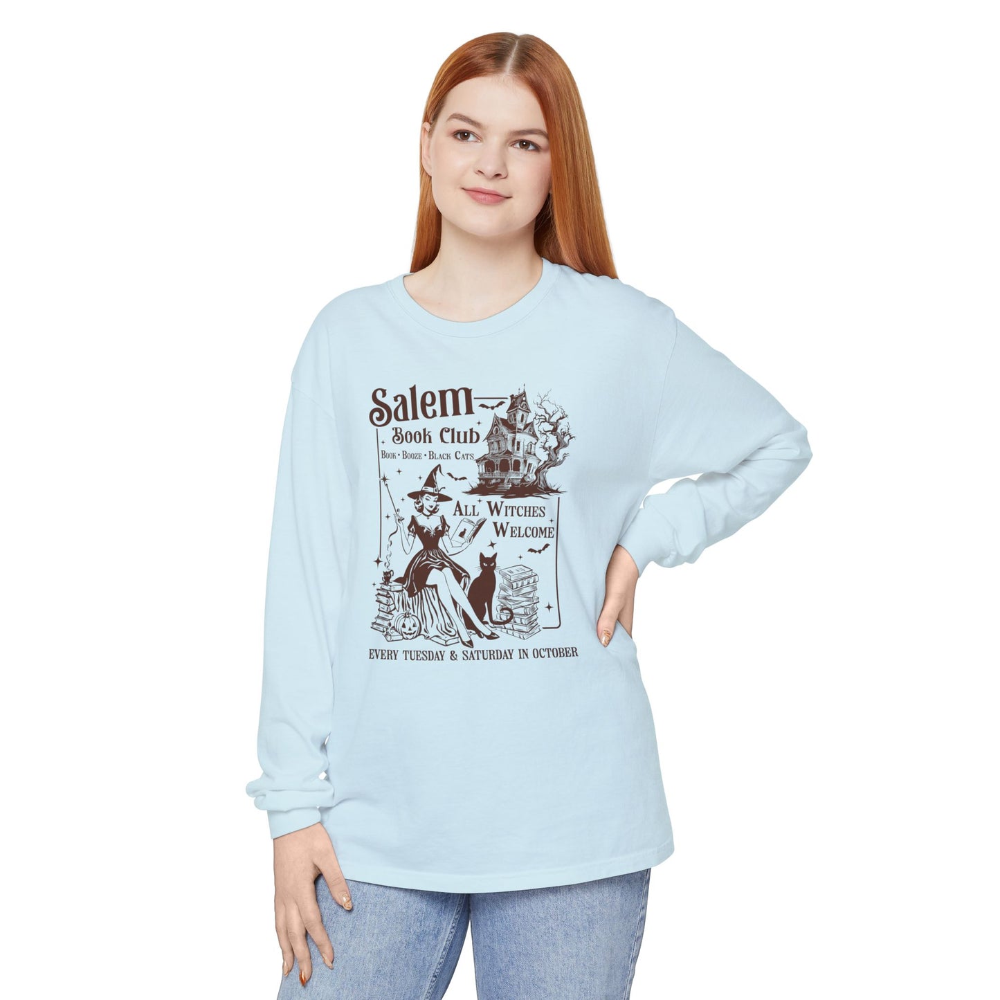 Salem Book Club Long Sleeve Tee