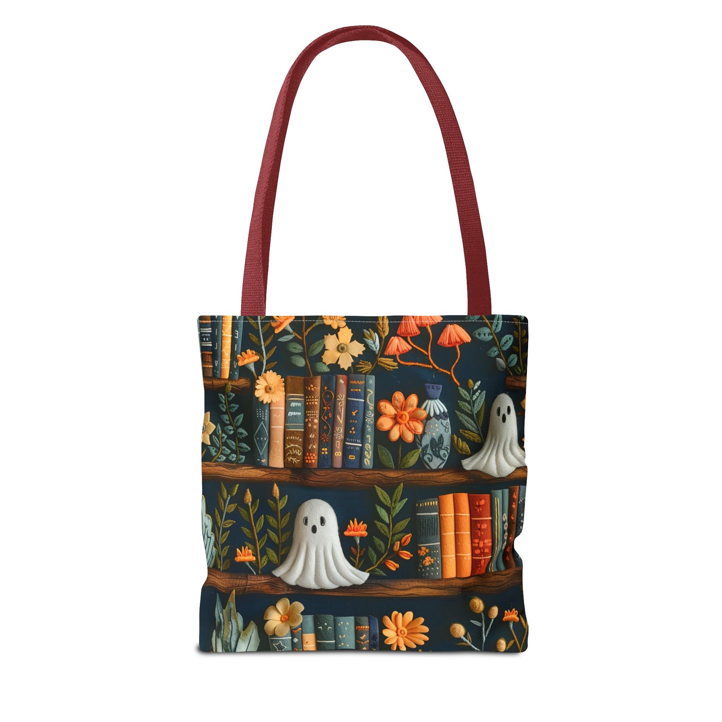 Haunted Library Tote Bag
