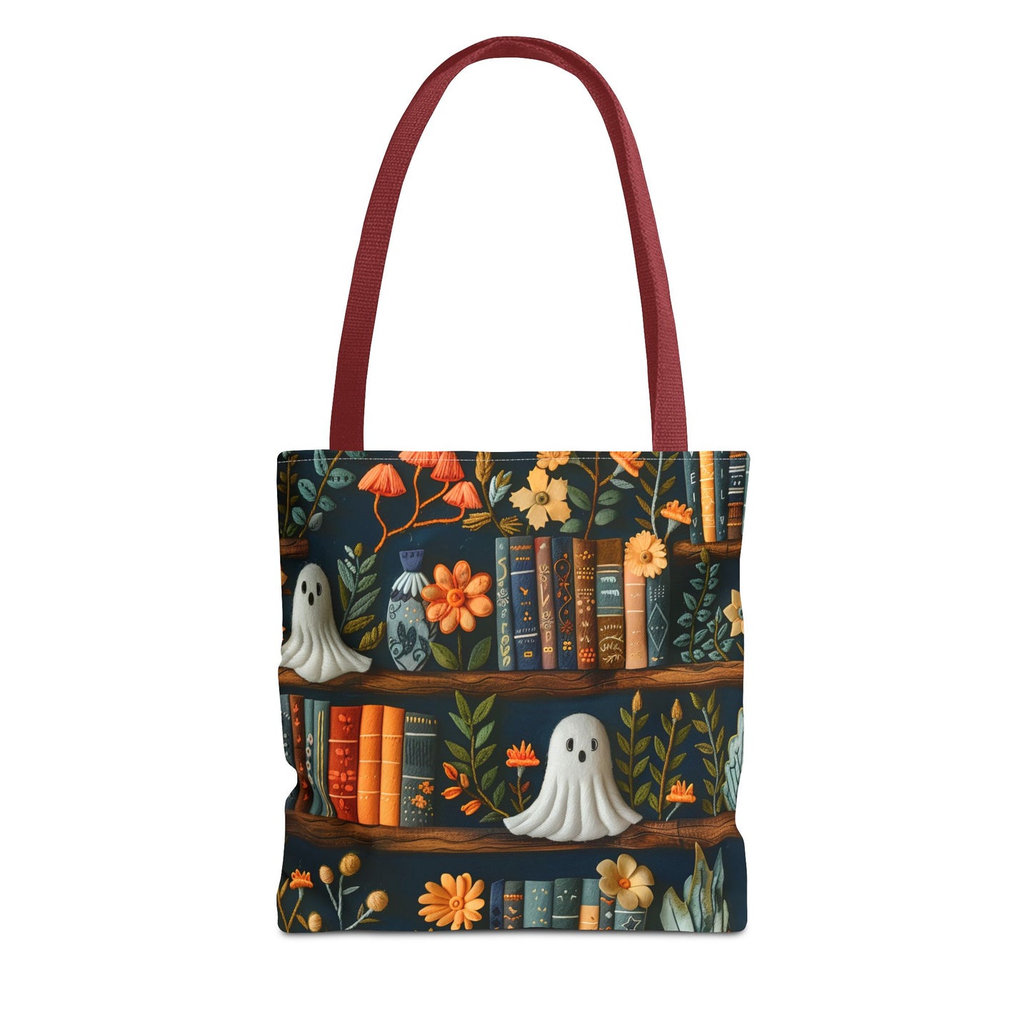 Haunted Library Tote Bag