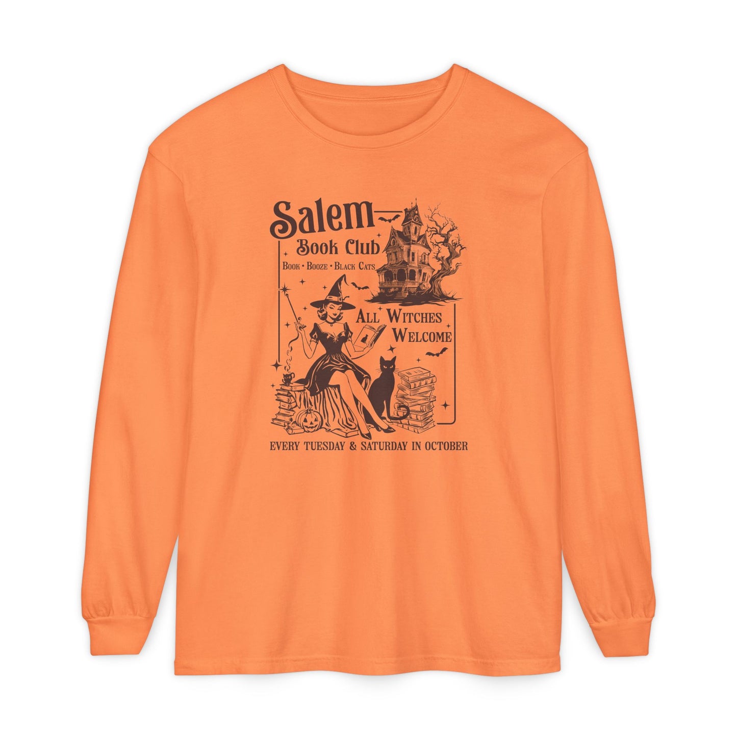 Salem Book Club Long Sleeve Tee