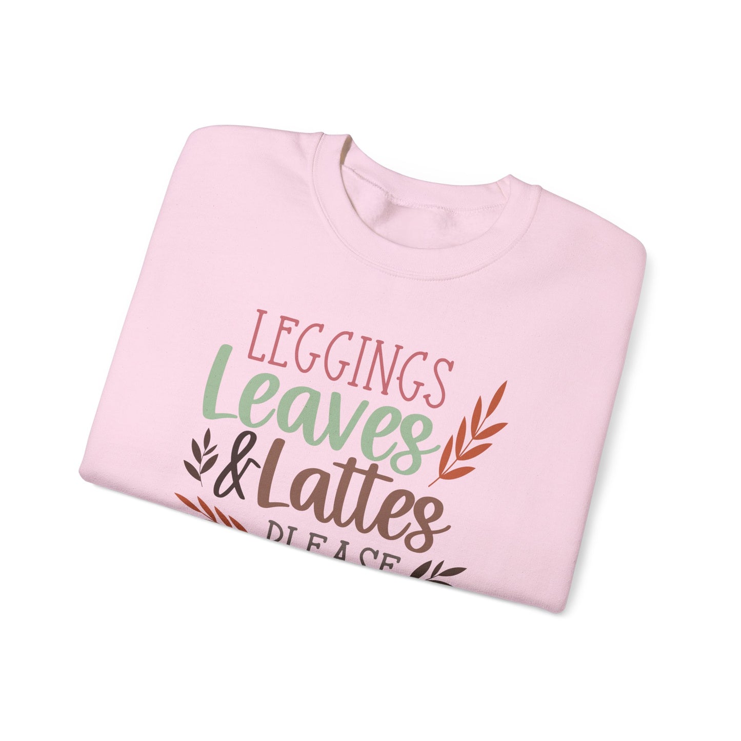 Leggings Leaves & Lattes Sweatshirt