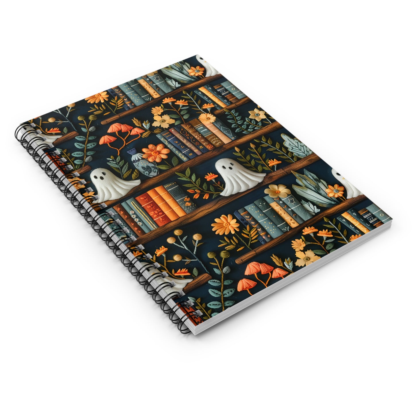 Haunted Library Notebook