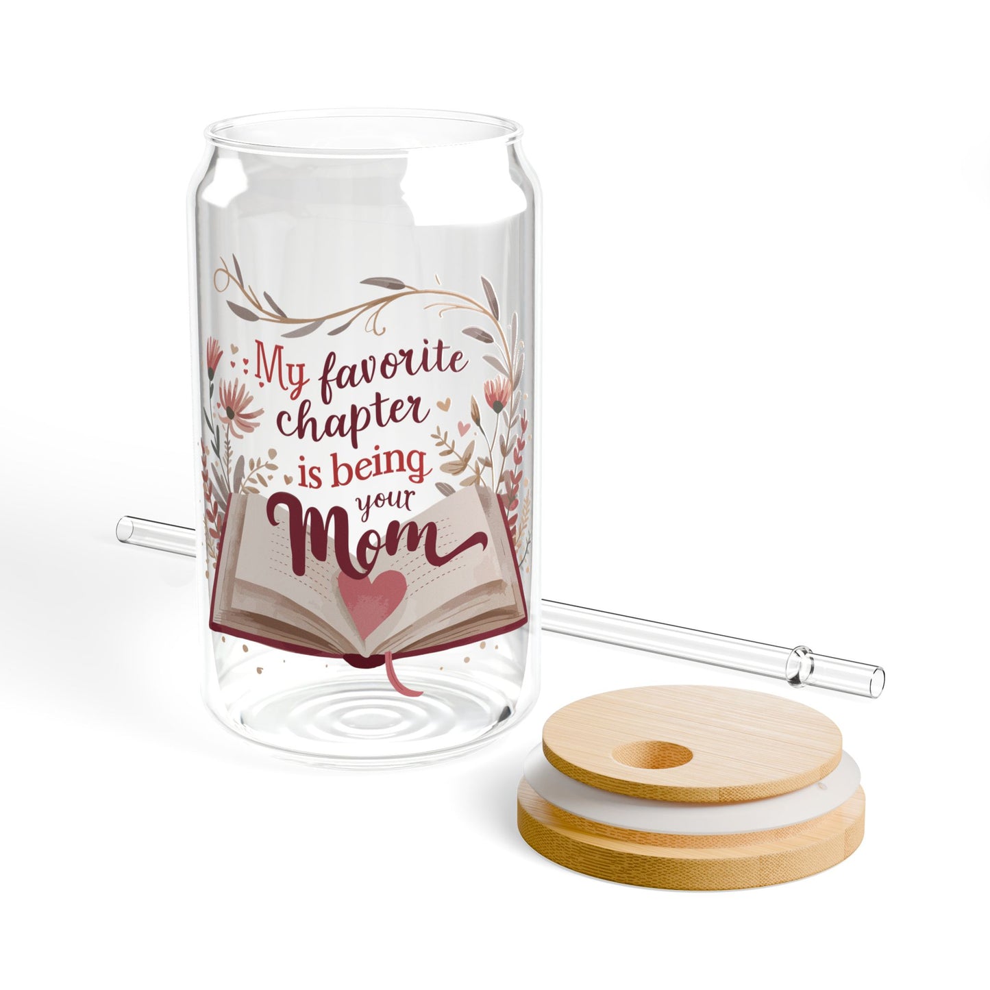 My Favorite Chapter Sipper Glass