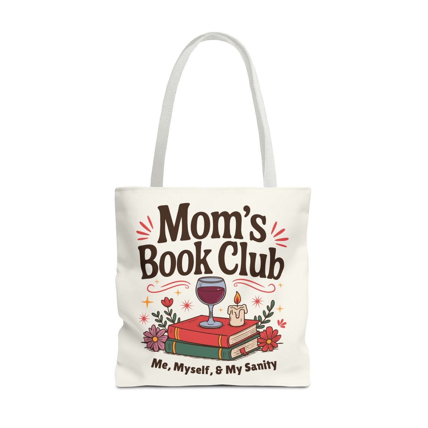 Mom's Book Club Tote Bag