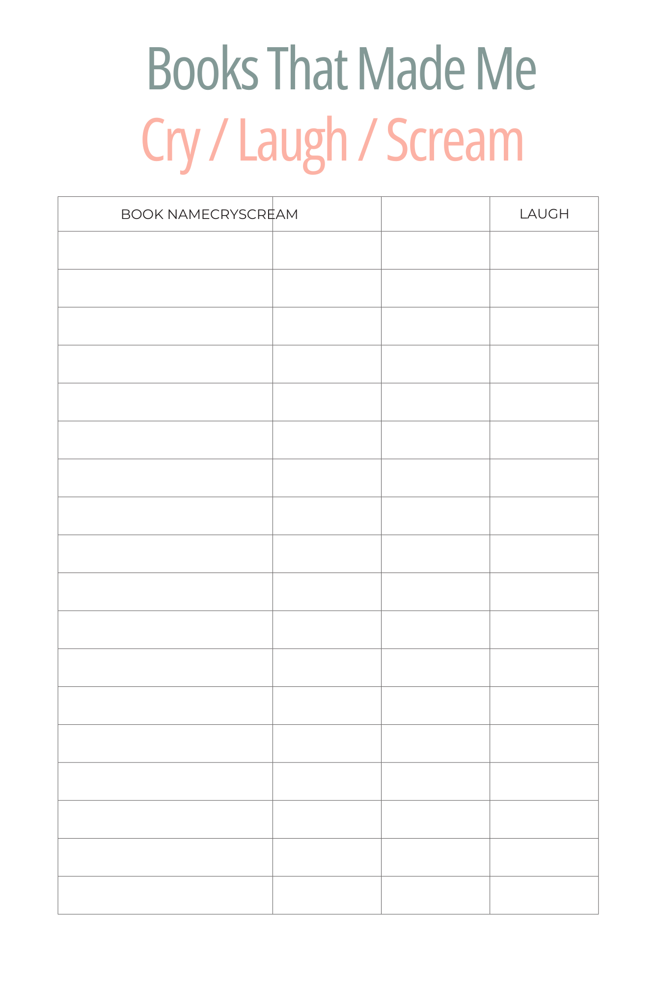 The Hello Milo Reading Journal