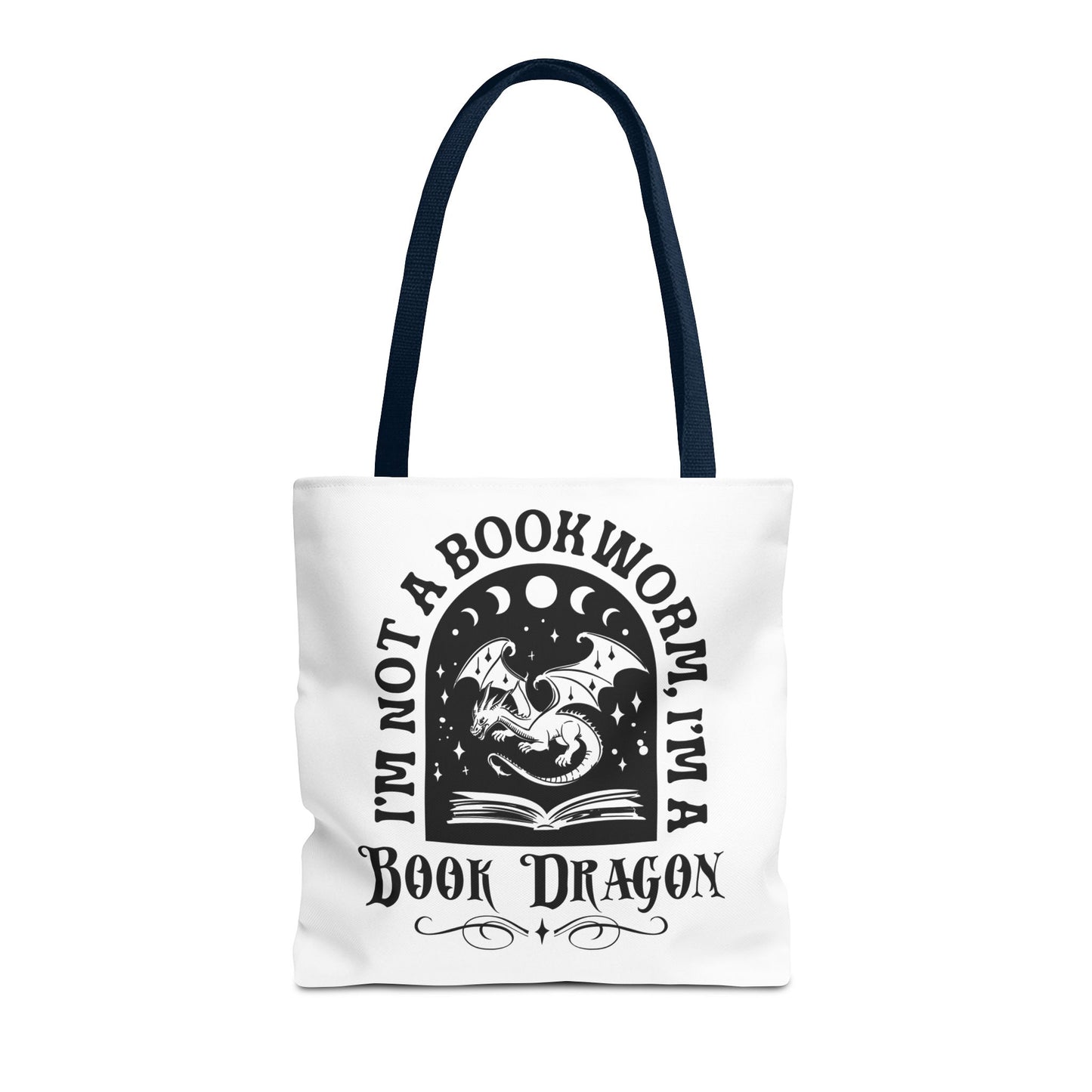 Book Dragon Tote Bag