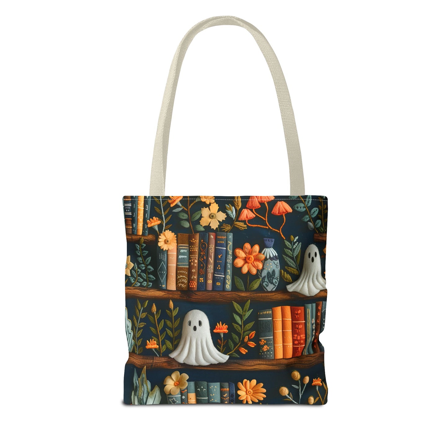 Haunted Library Tote Bag