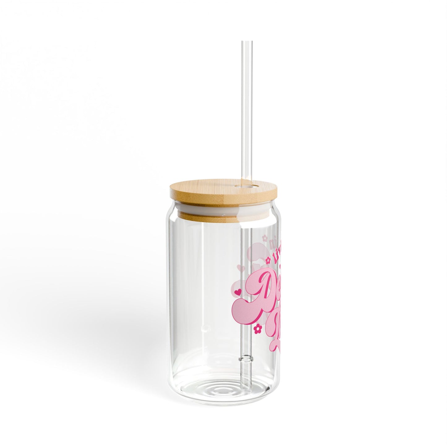 Delulu Land Sipper Glass