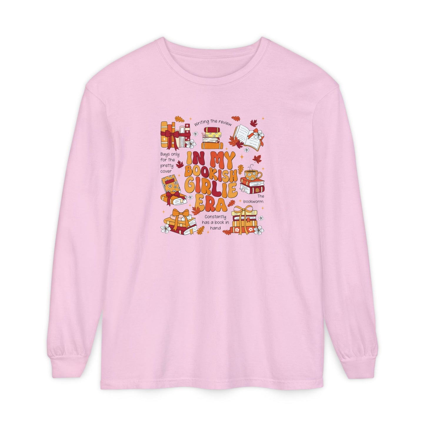 Bookish Girlie Era Long Sleeve Tee