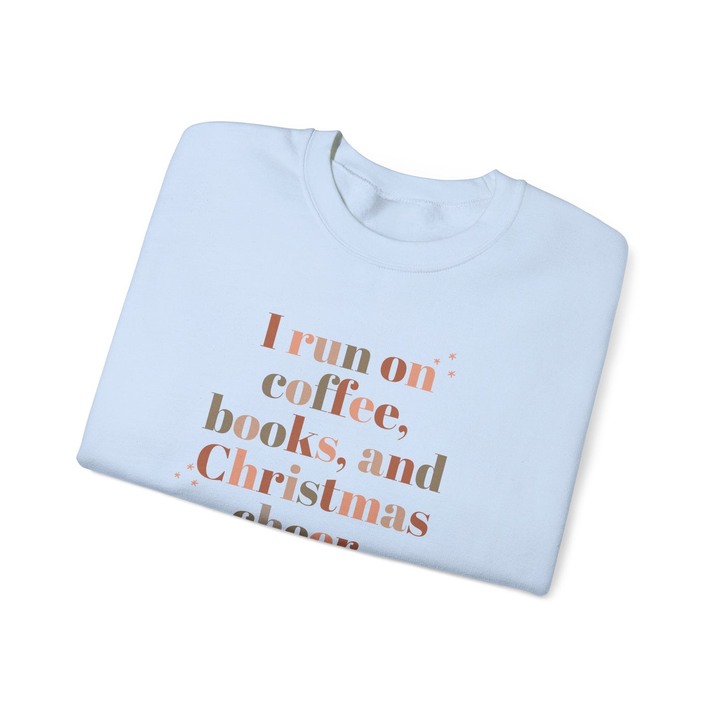 Coffee, Books & Christmas Sweatshirt
