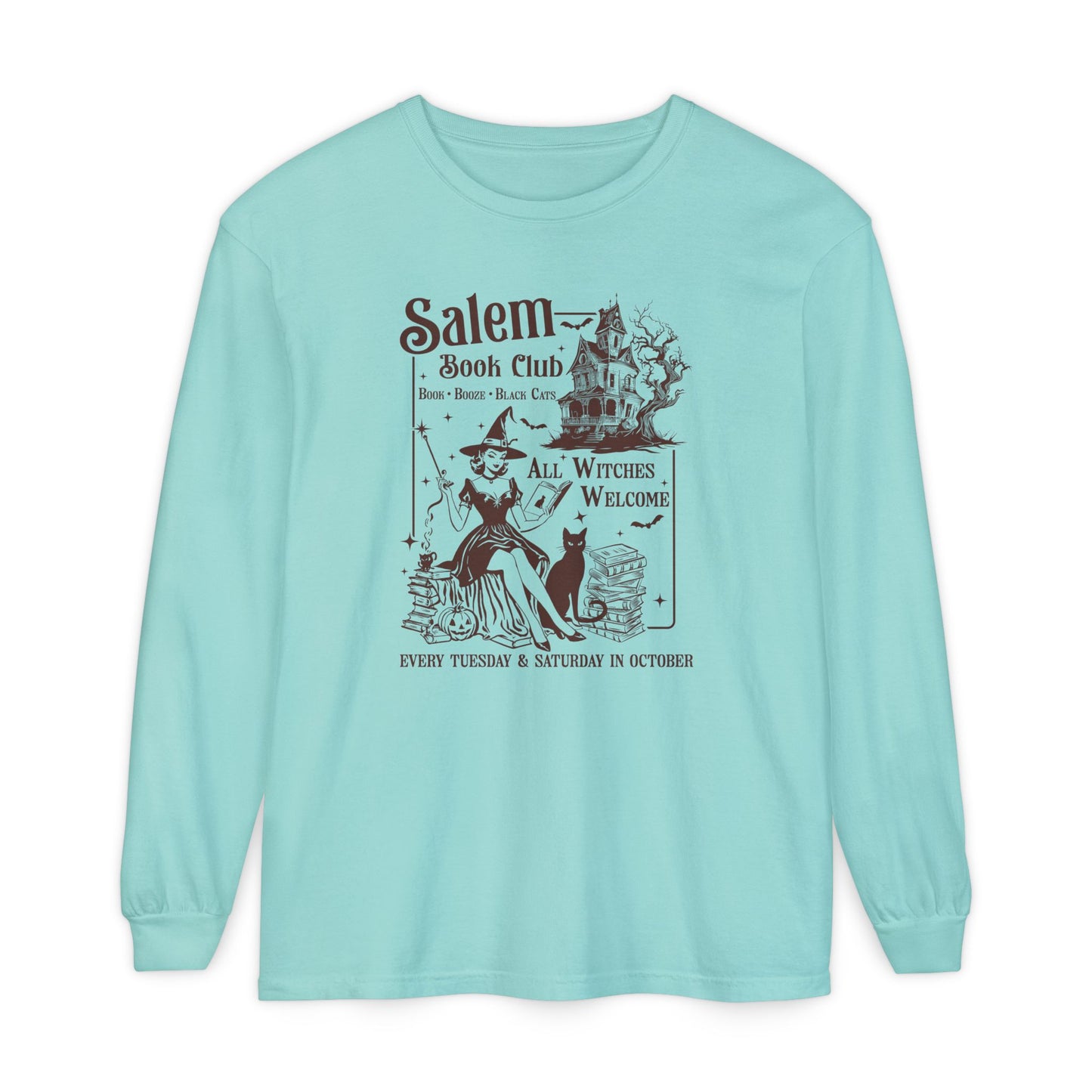 Salem Book Club Long Sleeve Tee
