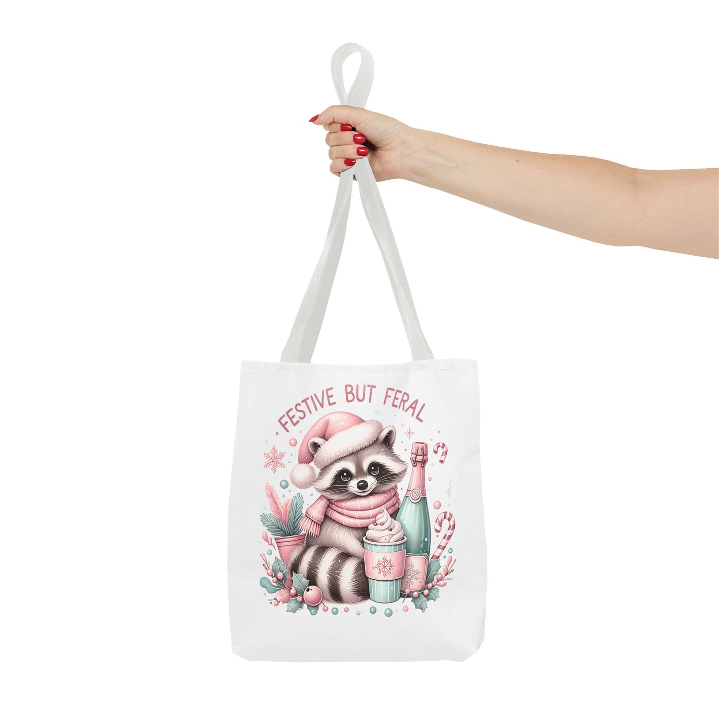 Festive but Feral Tote Bag